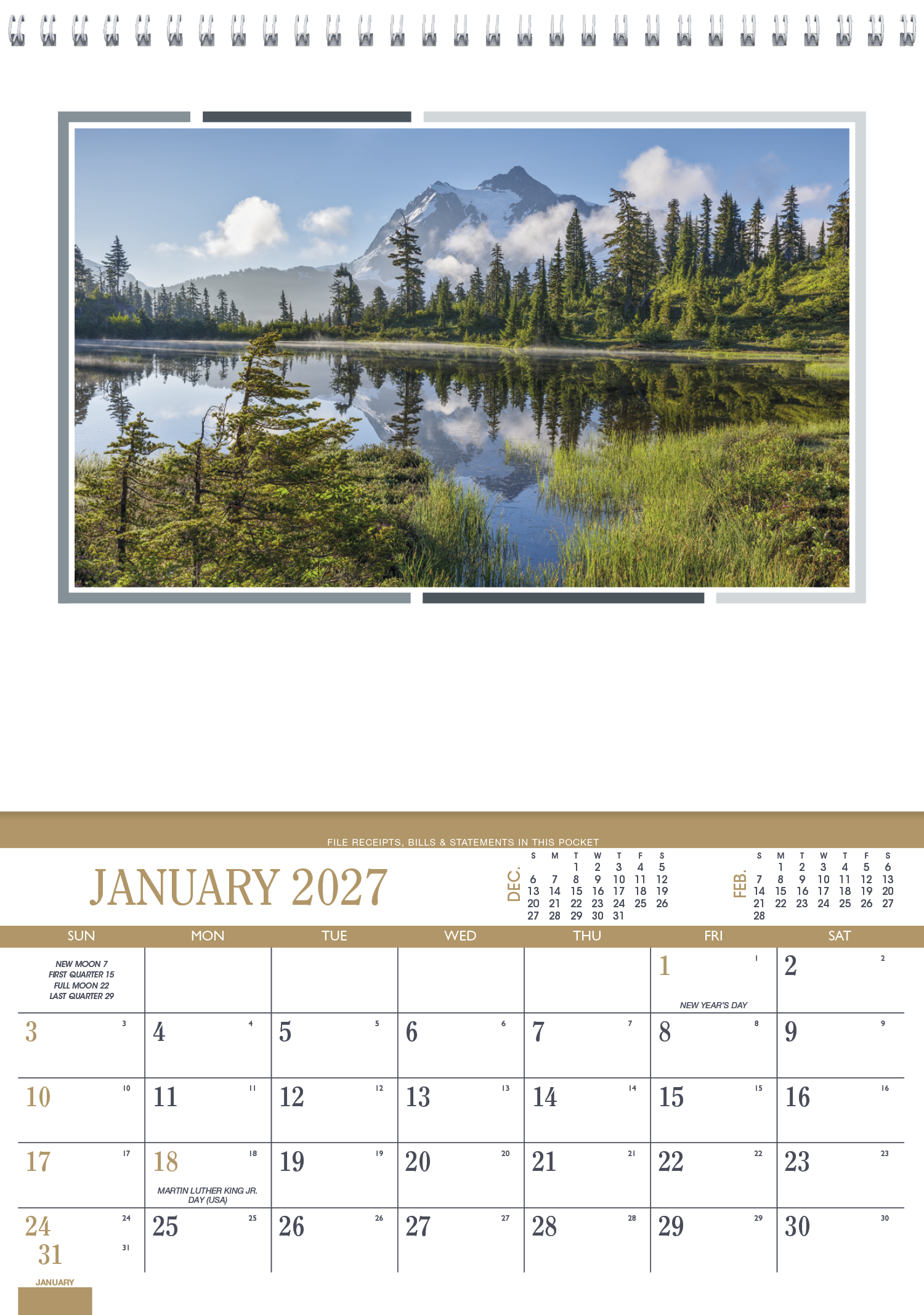 Triumph® Calendars Recipe Pocket Calendar 78