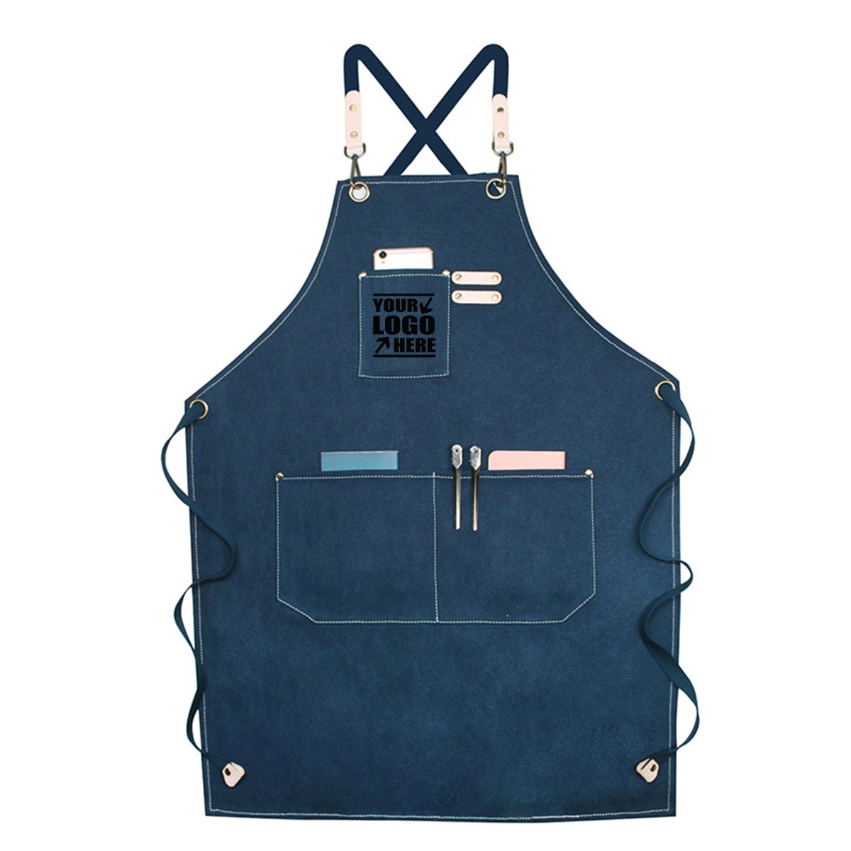 Chef Aprons For Men Women With Large Pockets 3