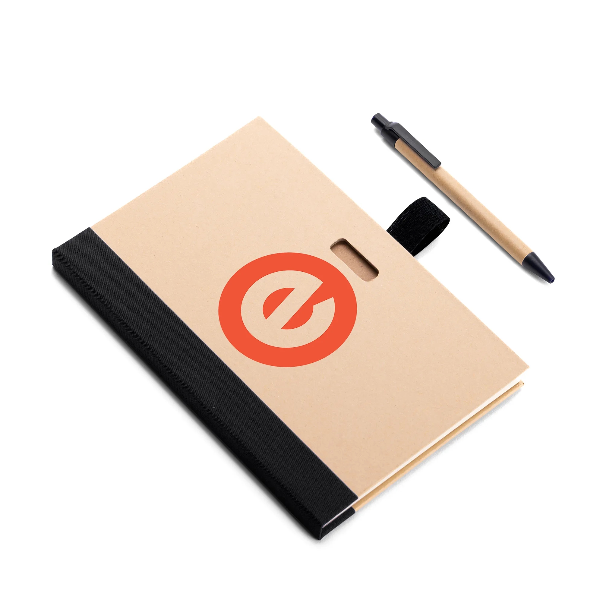 Binded Kraft Journal with Pen Closure 33