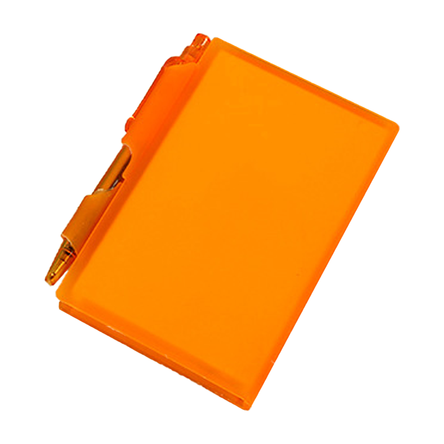 Mini Portable Plastic Box Notepad w/ Pen 4