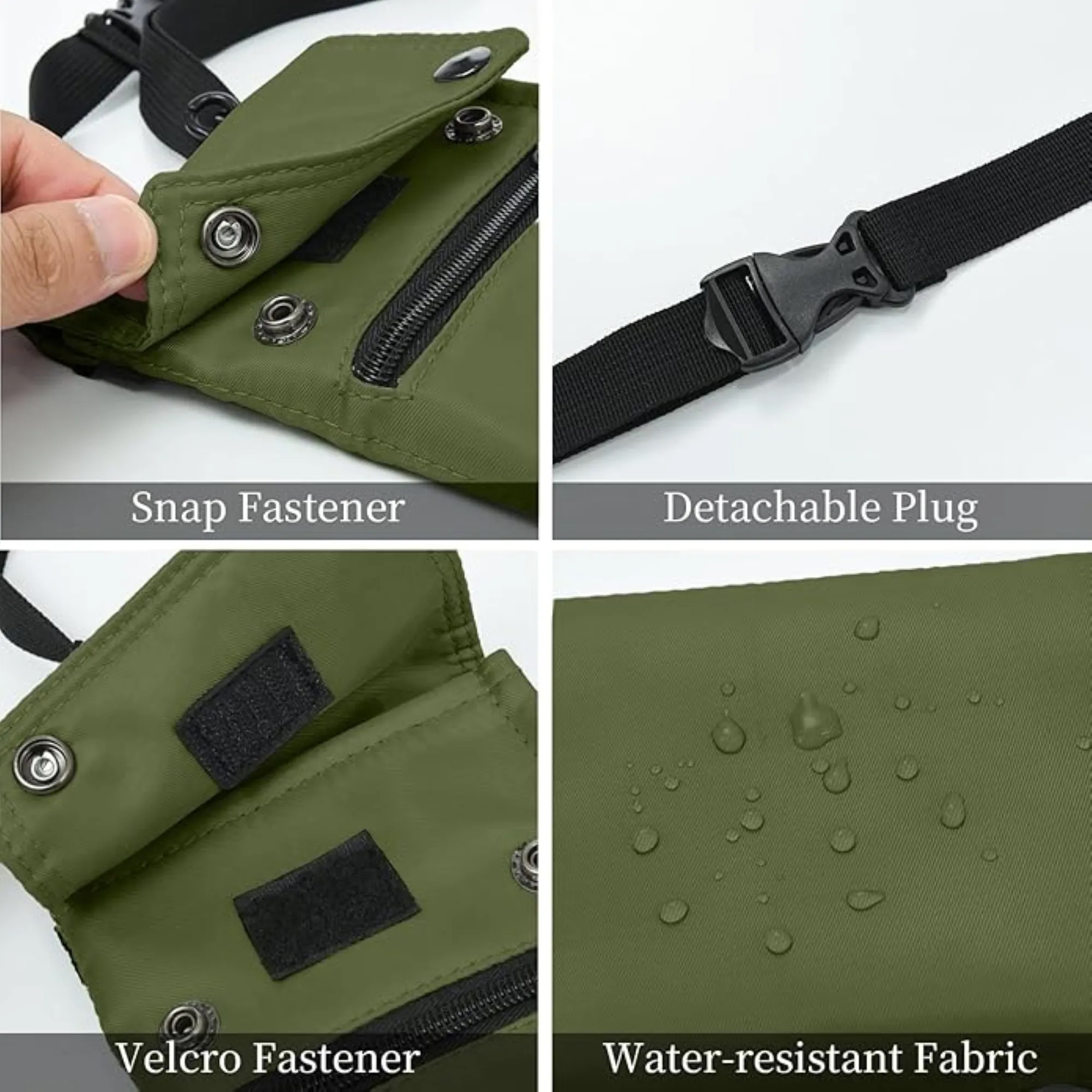 Three Fold Portable Multi Pocket Travel Wallet 2