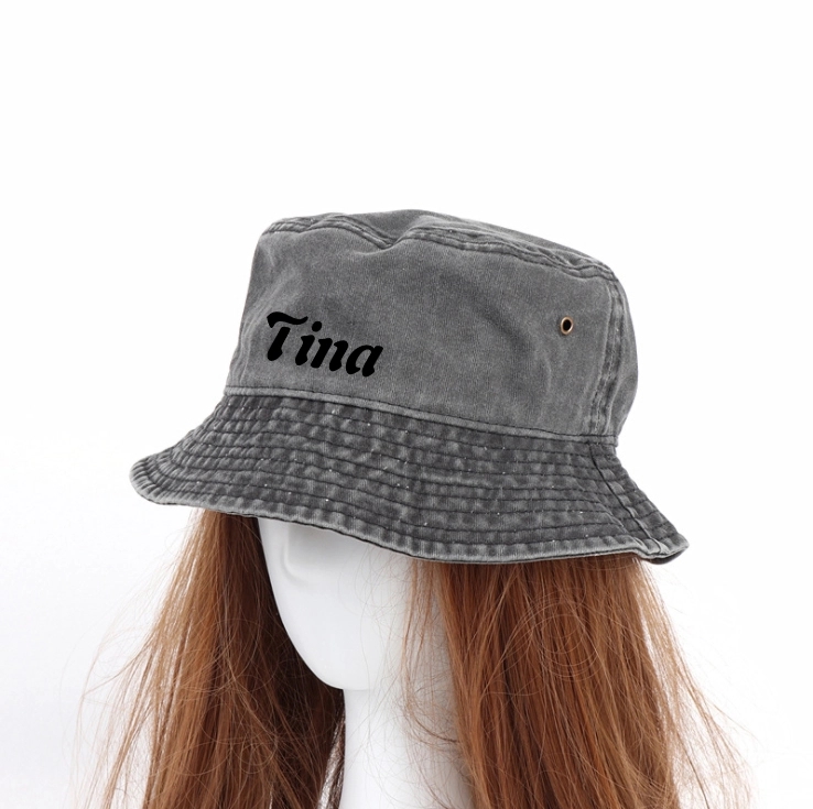 Washed Cotton Cowboy Bucket Hat 14