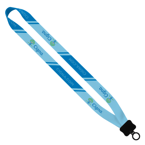 3/4" Dye-Sublimated Waffle Weave Lanyard 3