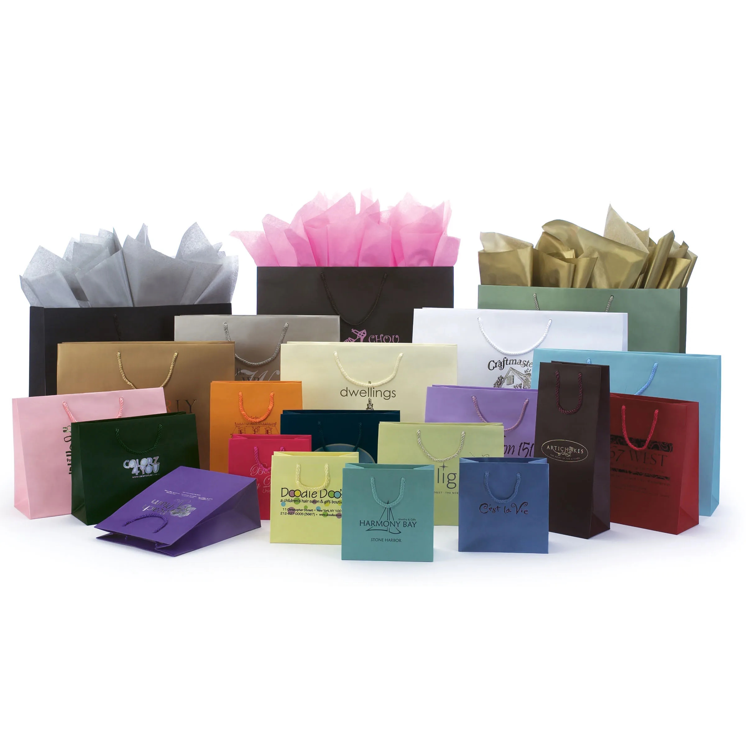 Matte European Shopping Bags 1