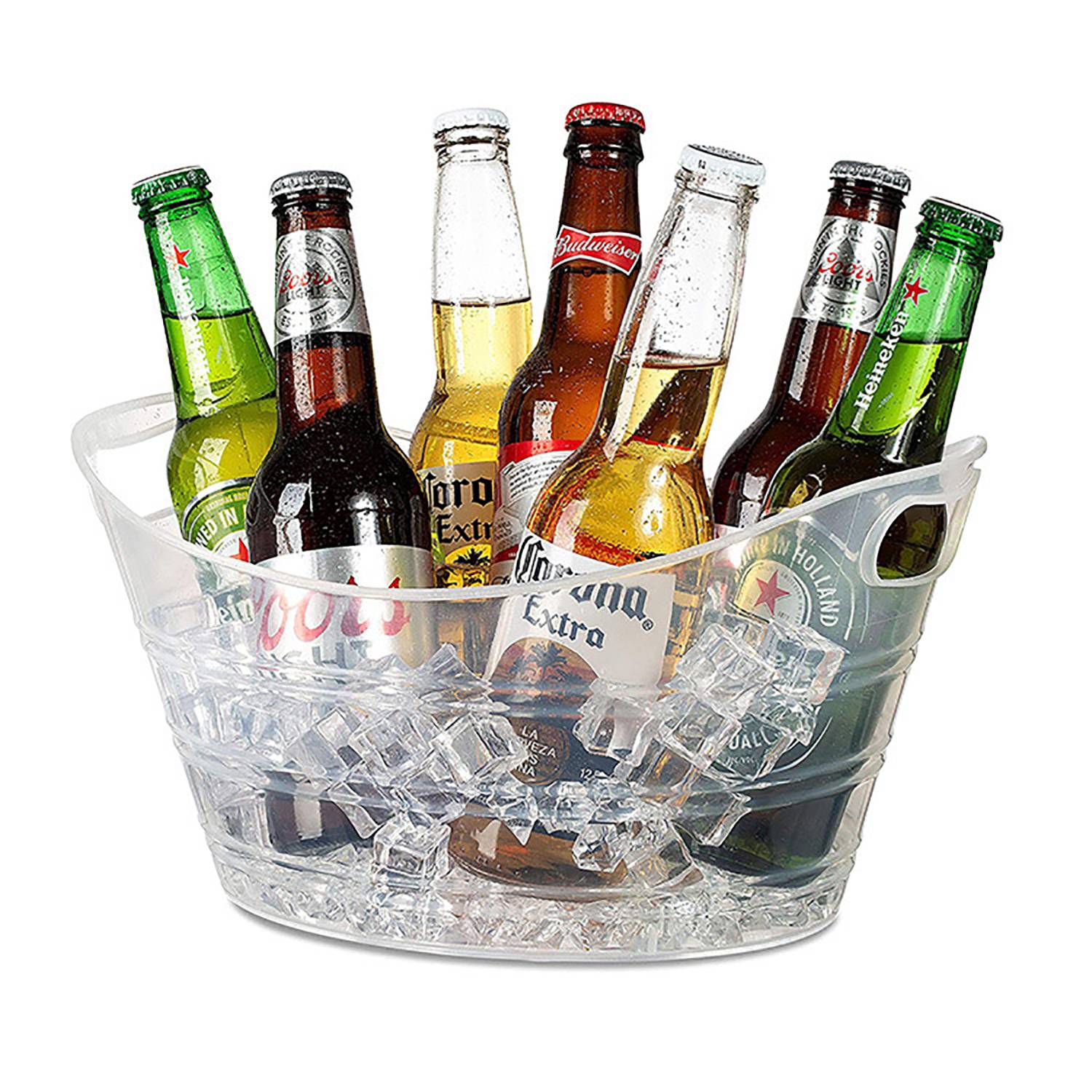 152 oz Heavy-Duty Plastic Ice Bucket 6