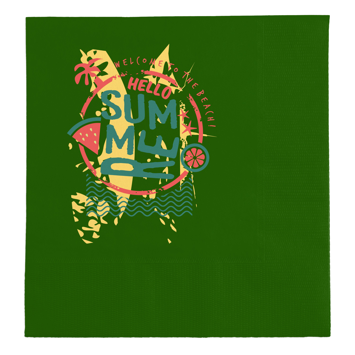 5" x 5" Cocktail Napkin (3-Ply) 26