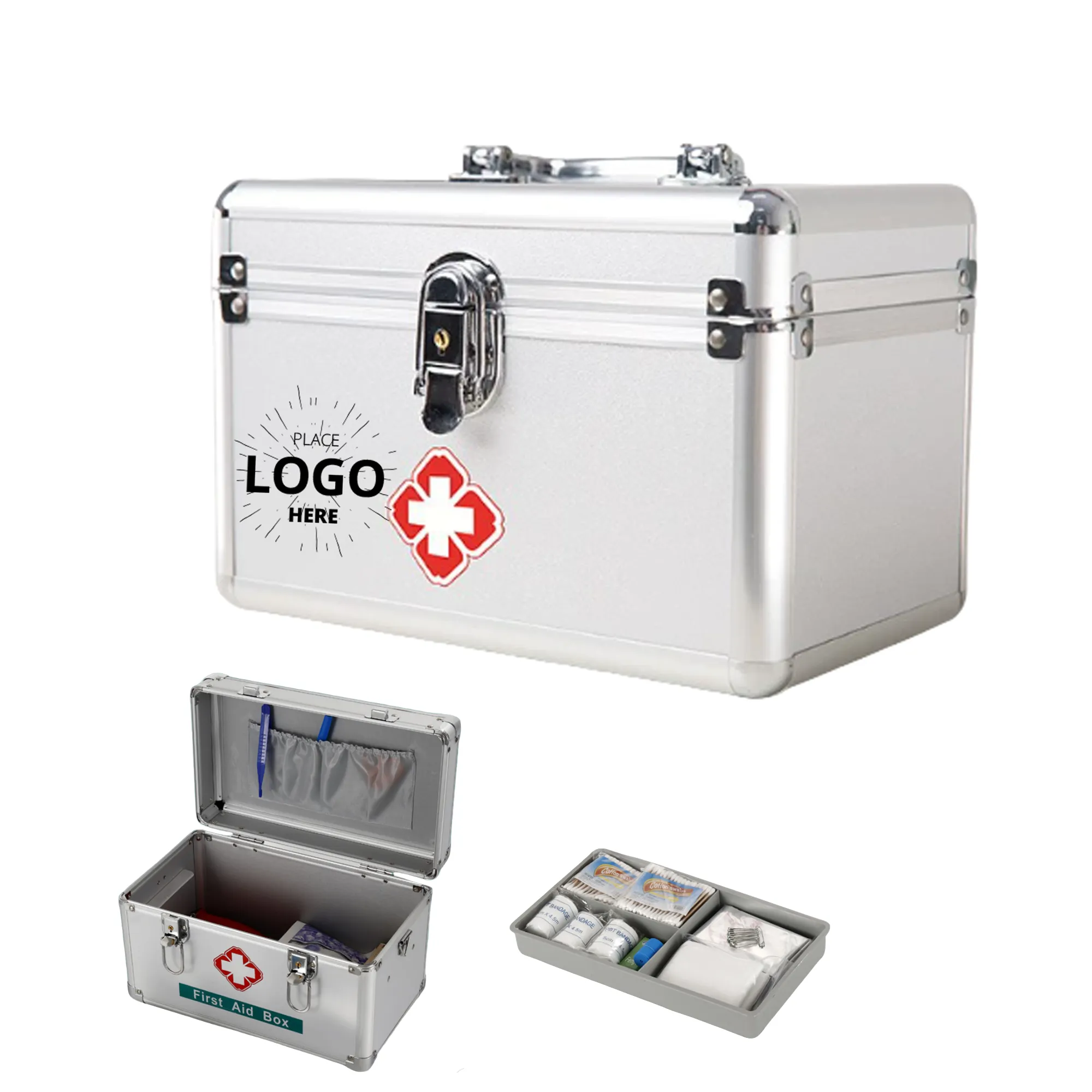Aluminum Alloy Emergency Medicine Kit 2