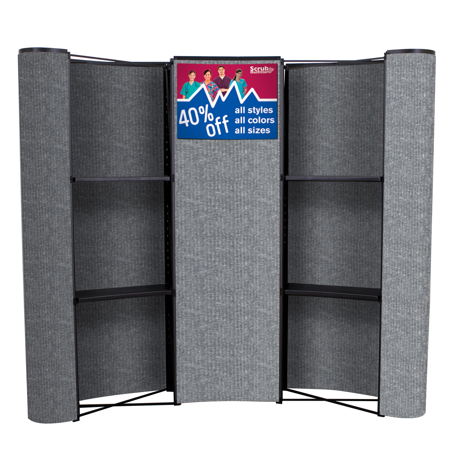 8' Deluxe Merchandiser Kit 6