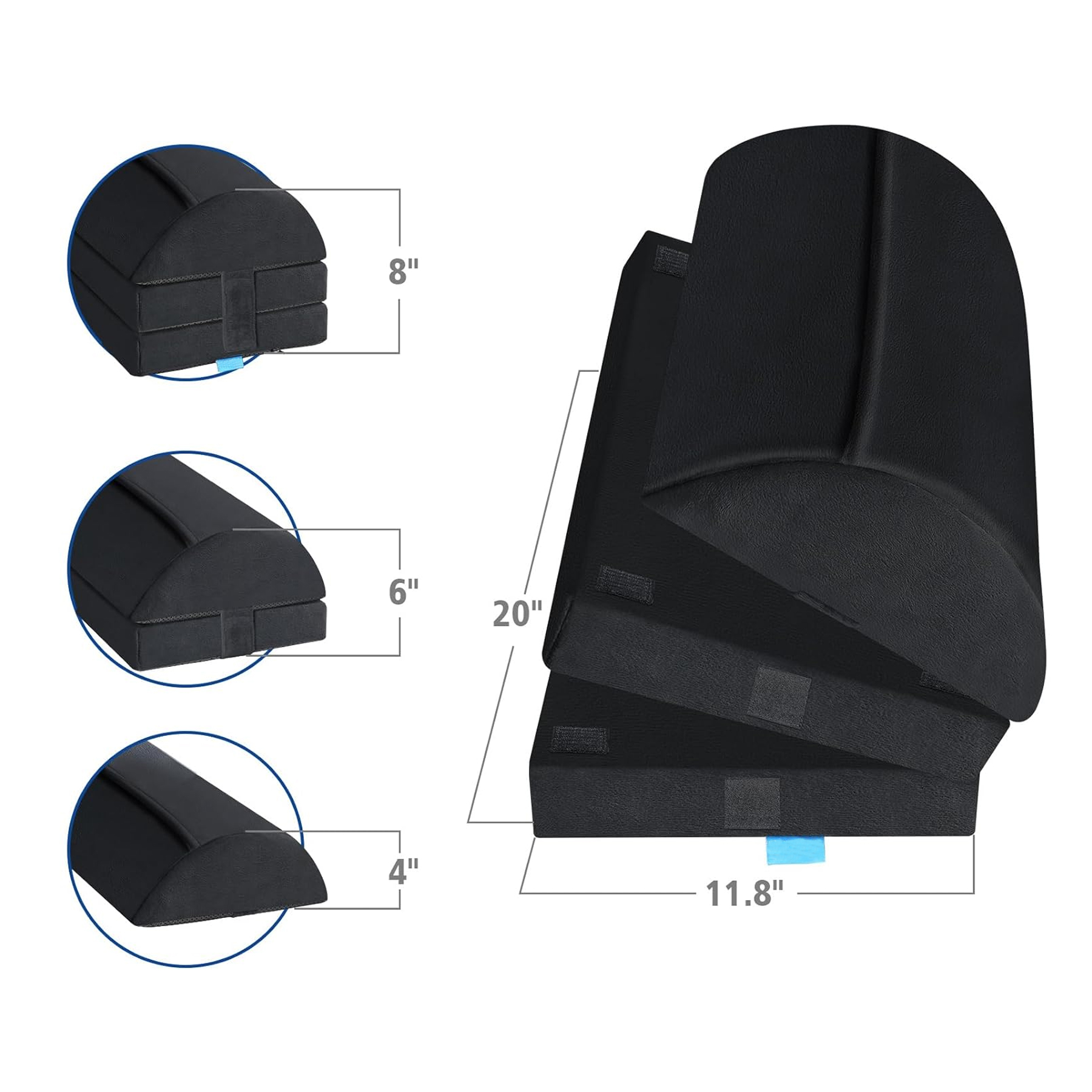 3 IN 1 Foot Rest Under Desk 3