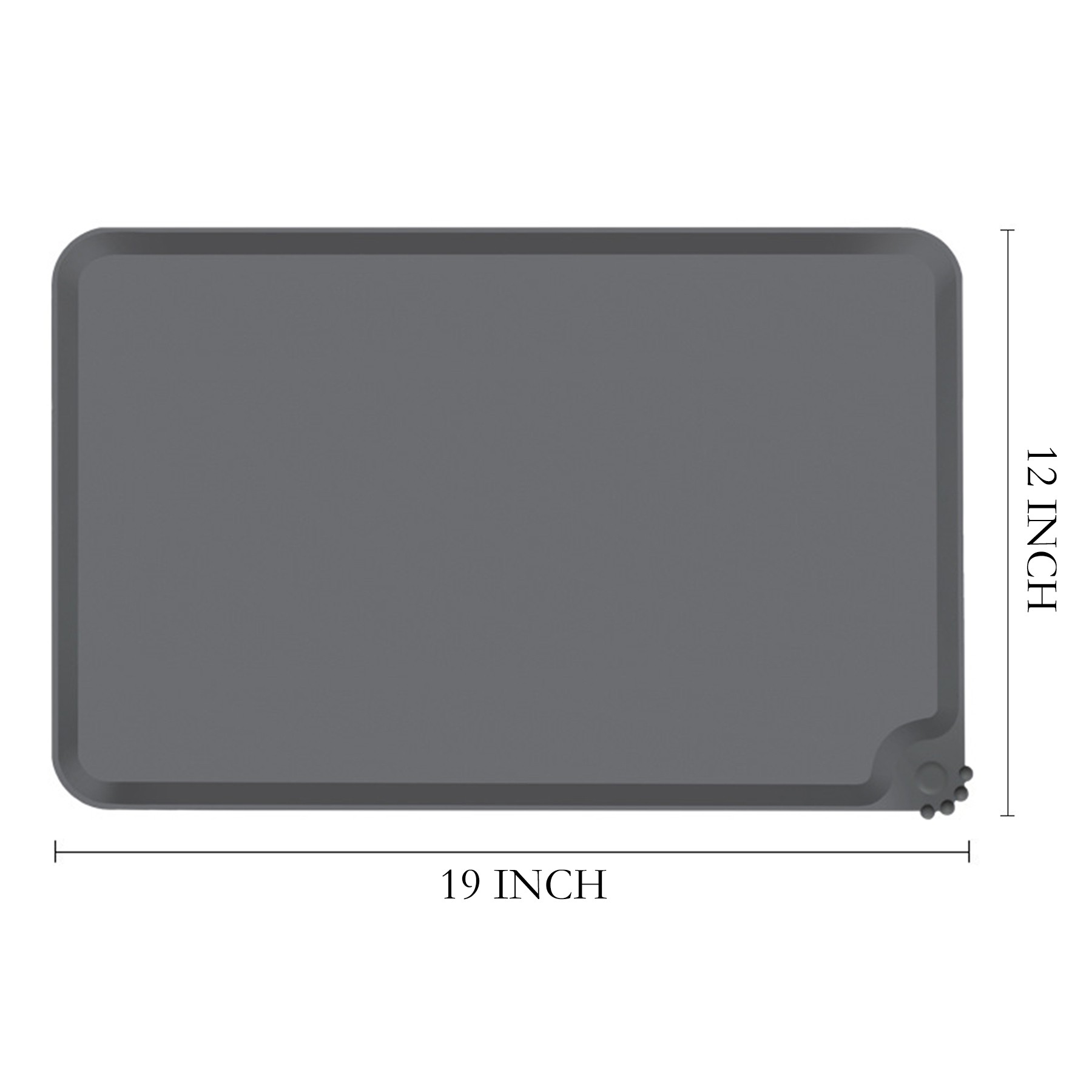 Silicone Waterproof Pet Food Mats 6