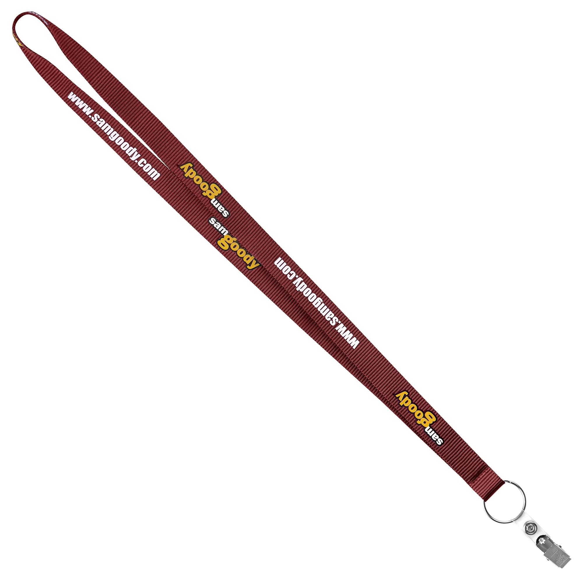 3/4" Recycled Screen Printed Lanyard 14