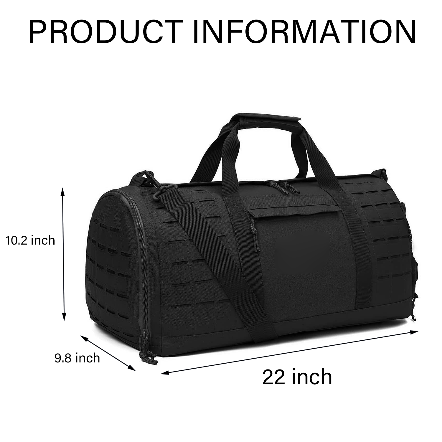 Military Tactical Duffle Bag For Men Sport Gym Fitness 3