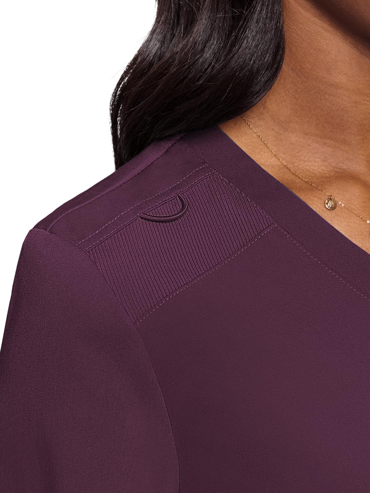Med Couture - MC Touch - Women's 1-Pocket V-Neck Top 21