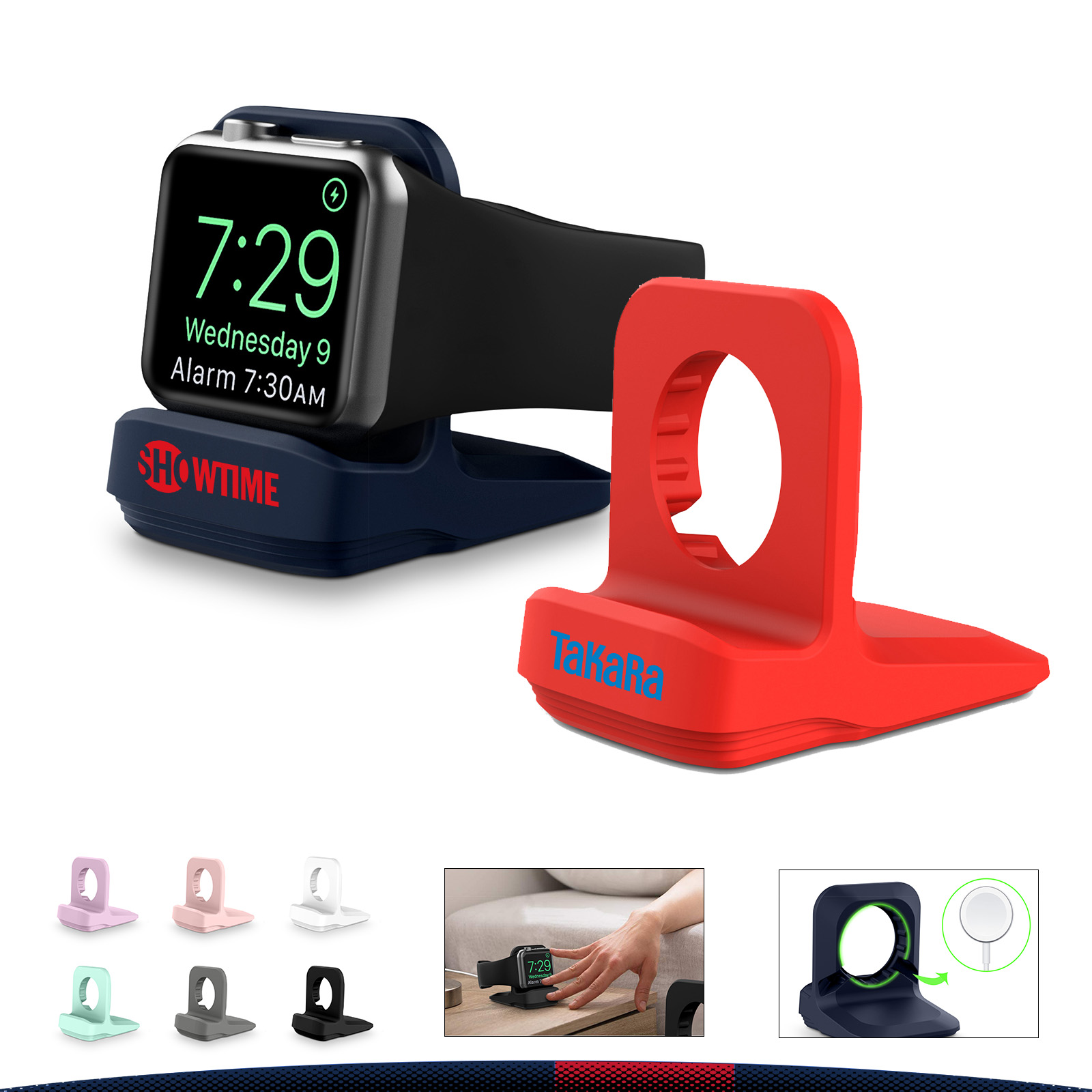 Nirde iWatch Compatible Charger Stand 10