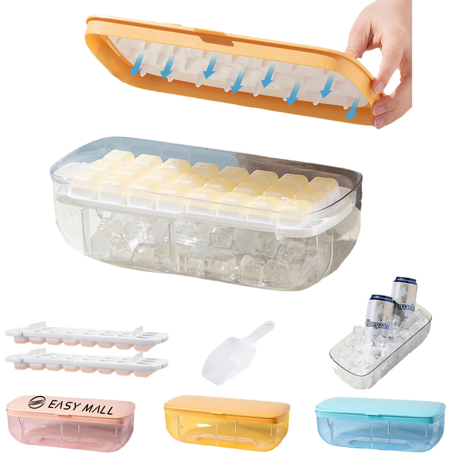 Silicone Ice Cube Tray 3