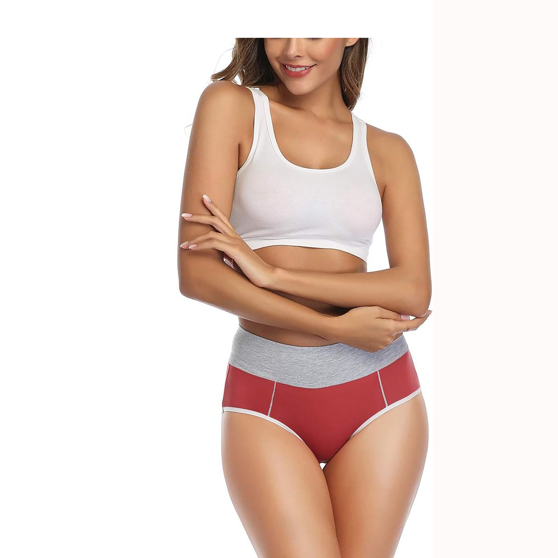 High Waist Breathable Briefs 7