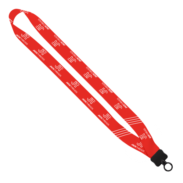 1" Dye Sublimated Waffle Weave Lanyard 2