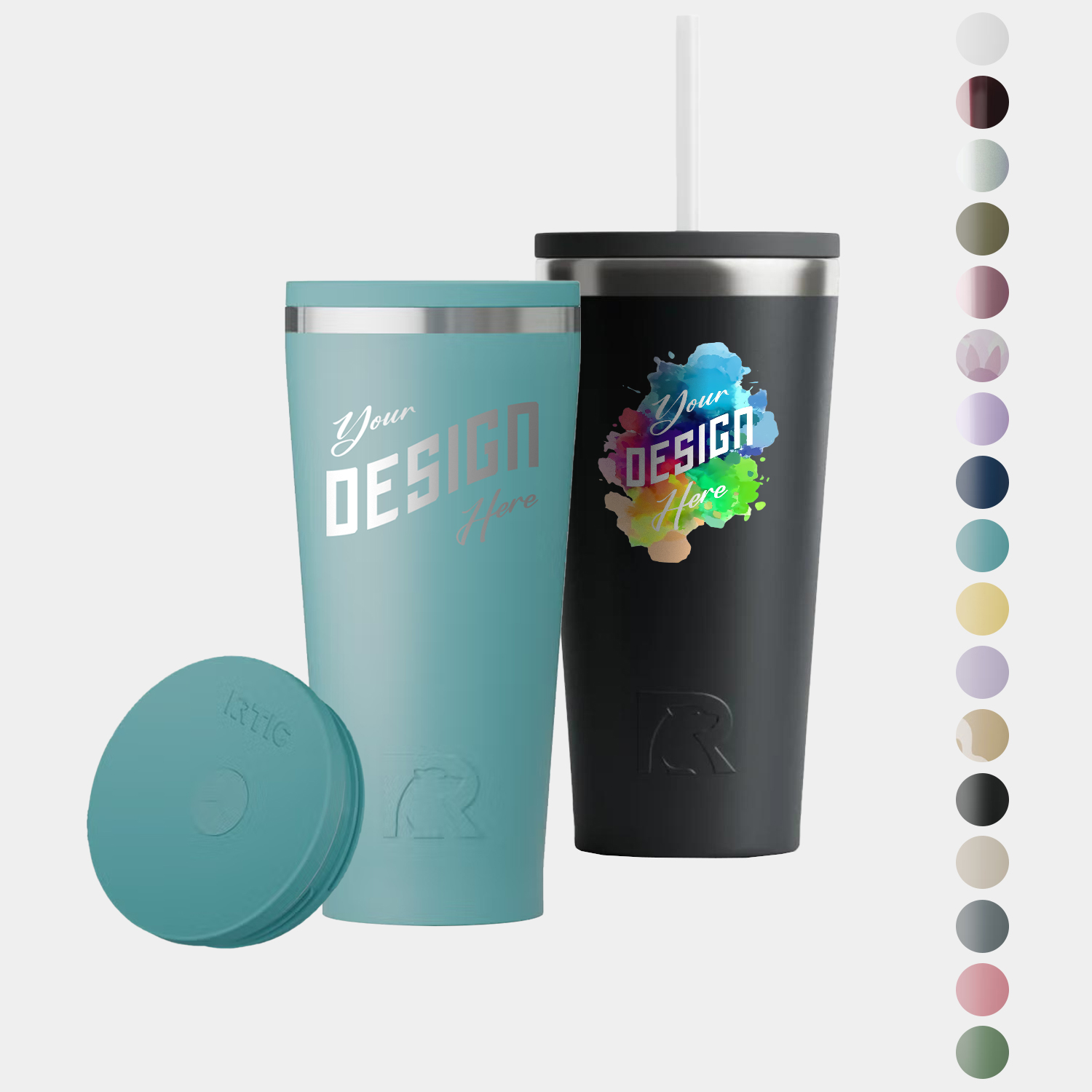 20 oz RTIC® Spill-Resistant Ceramic Lined Everyday Tumbler 3