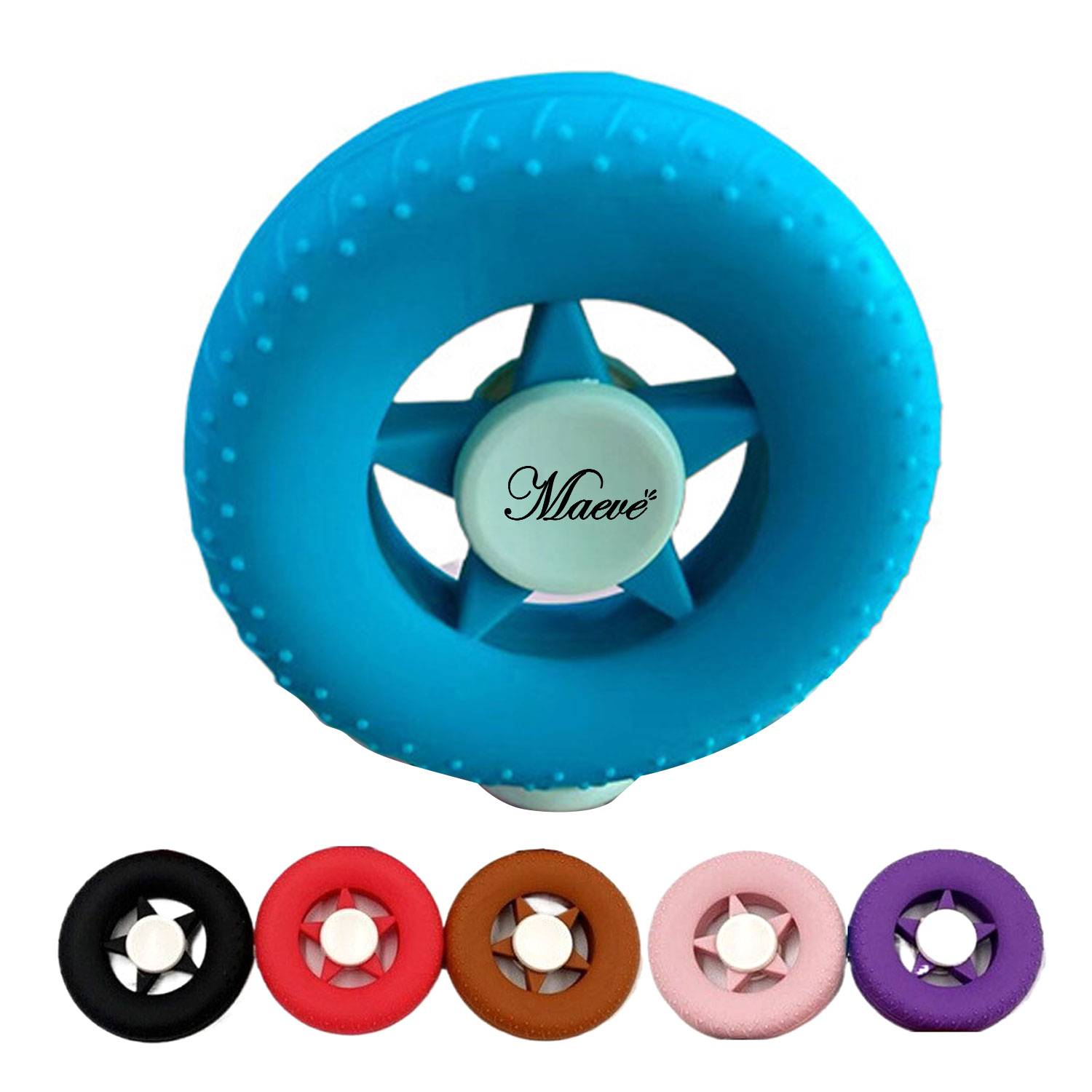 Silicone gyro tire device decompression Fidget Spinner toy 9