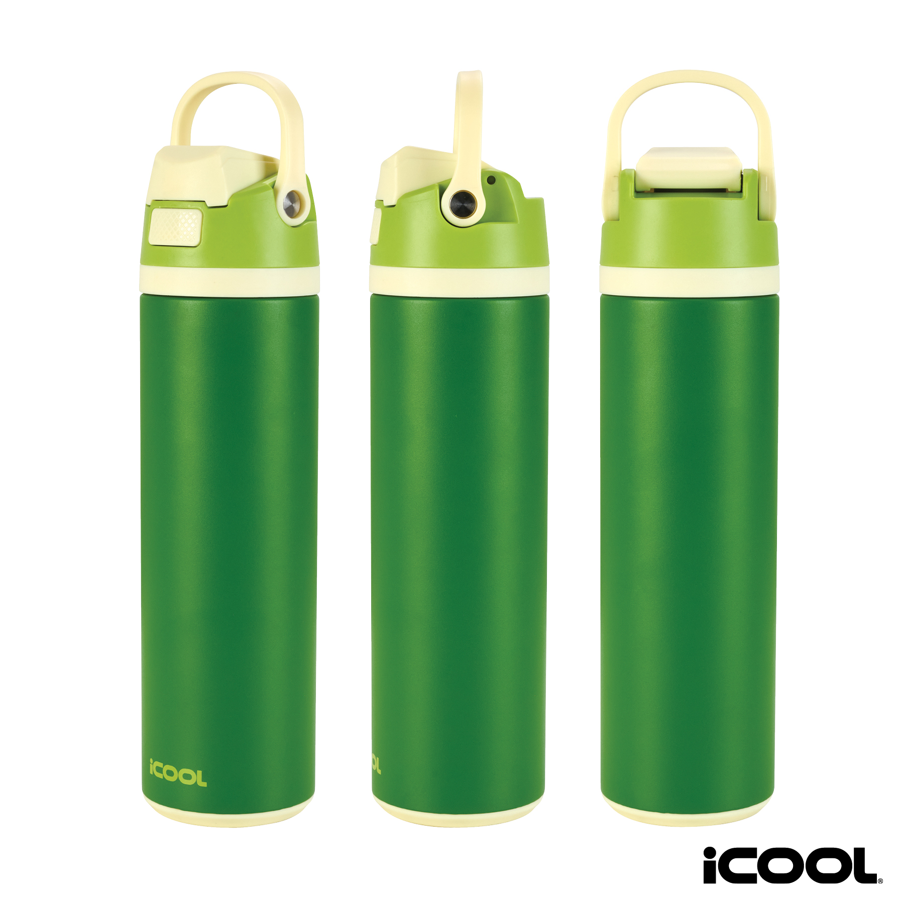 iCOOL® Manitou 24 oz. Double Wall, Recycled Stainless Steel Water Bottle 64