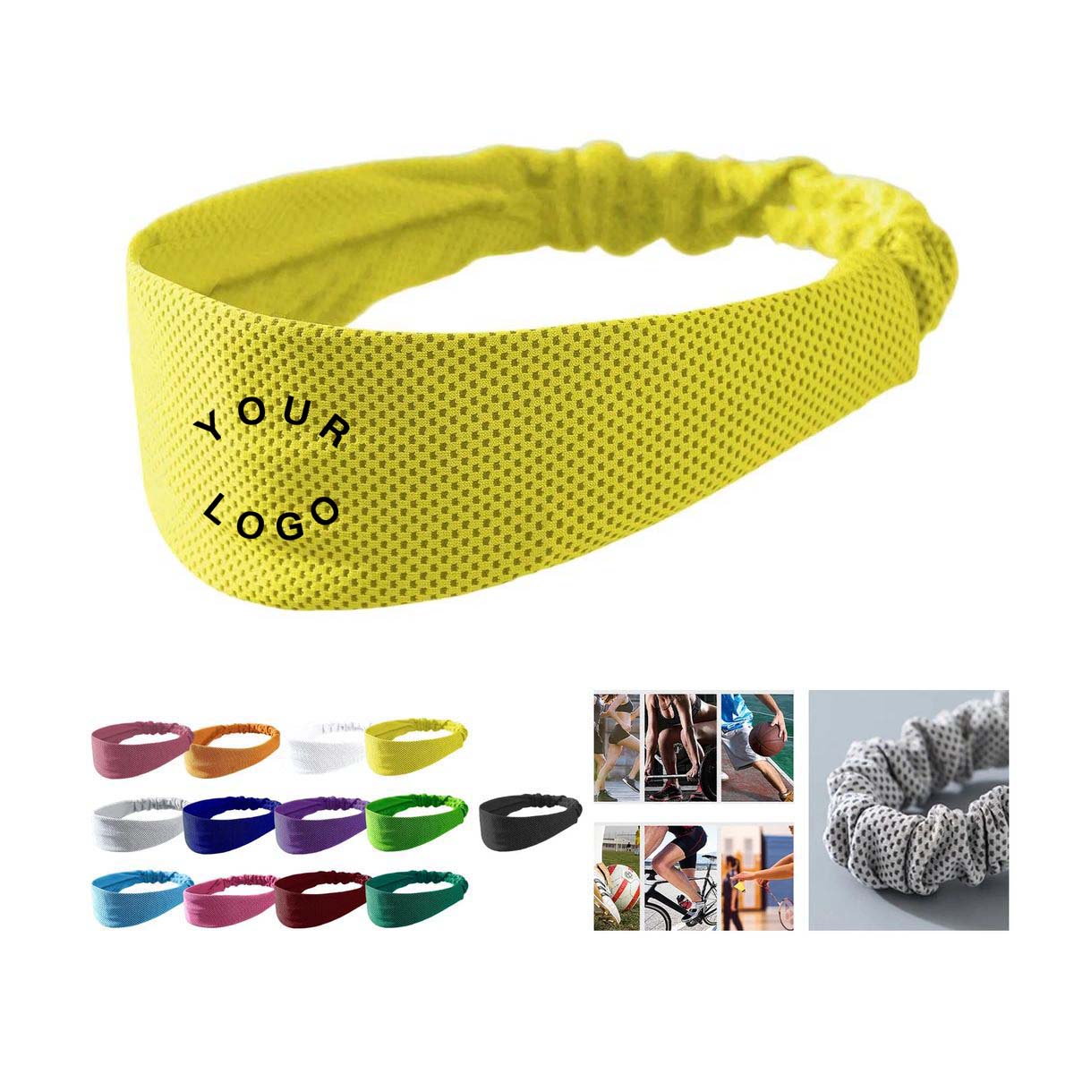 Breathable Sports Headband for Men and Women 5