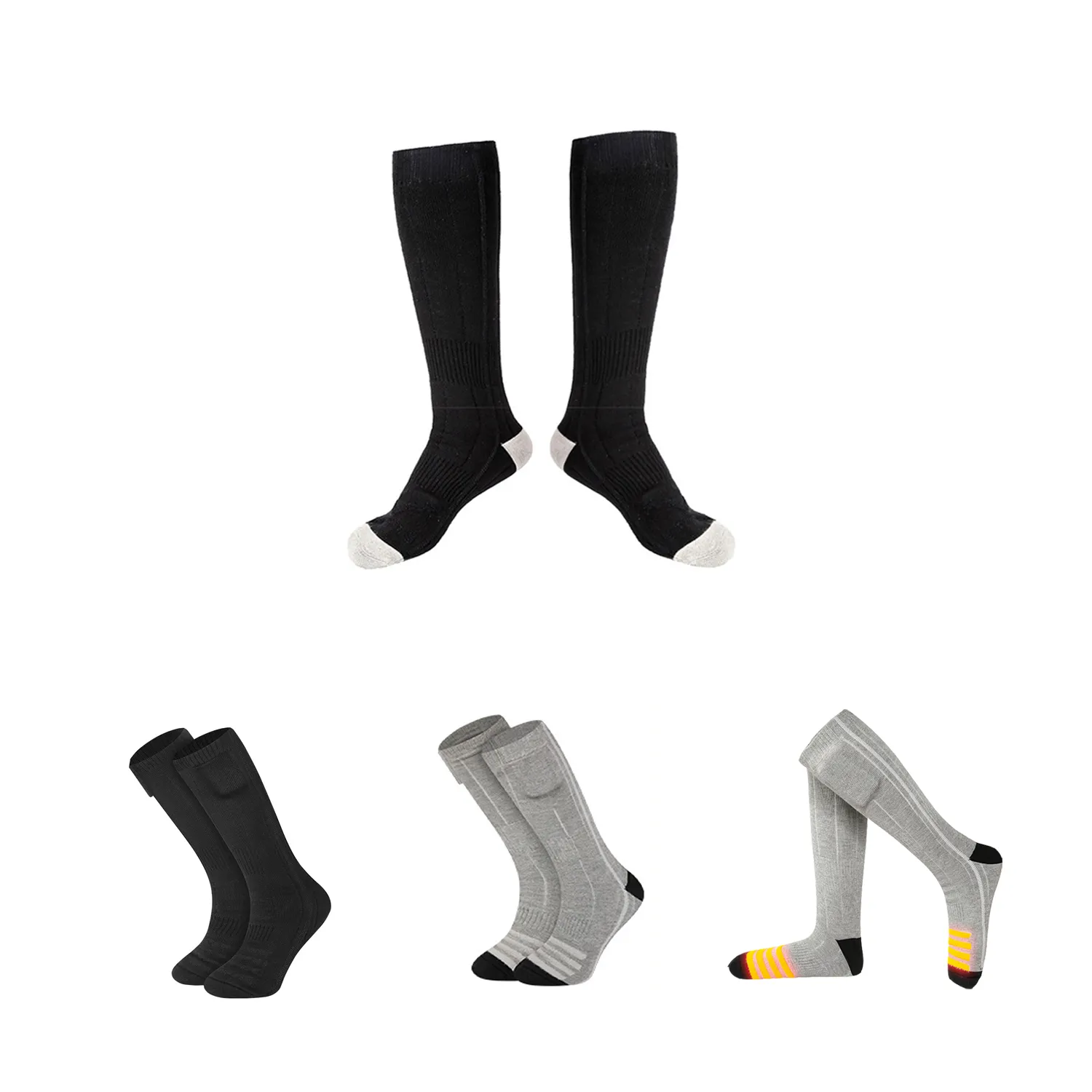 Electric Rechargeable Battery Heated Socks 1