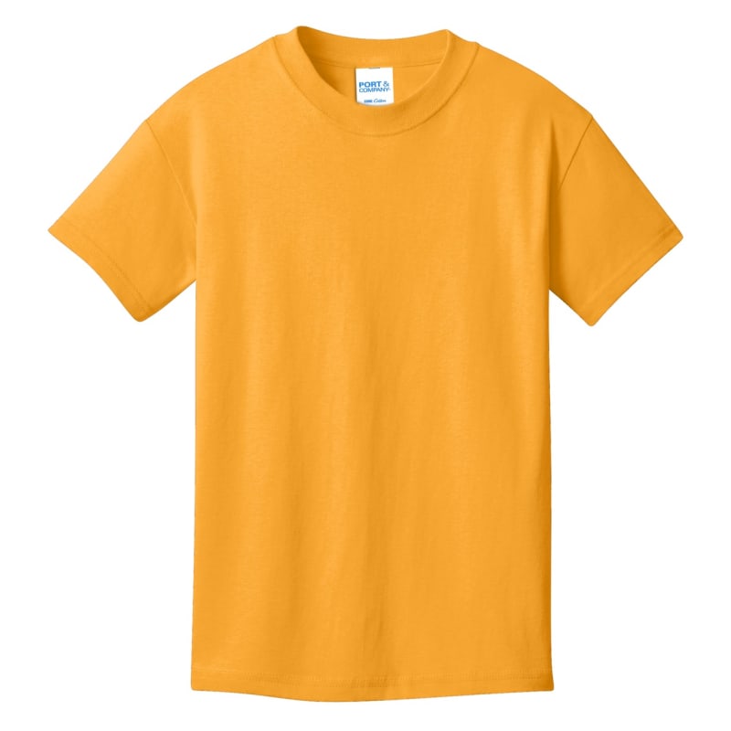Port & Company - Youth Core Cotton Tee. 118