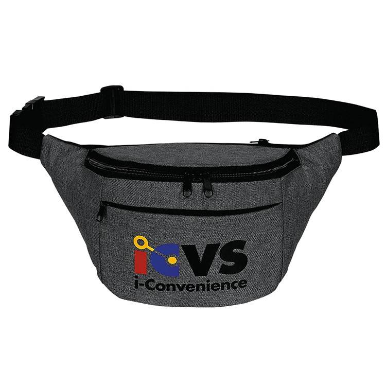Urb-Line Three Zippered Fanny Pack 1