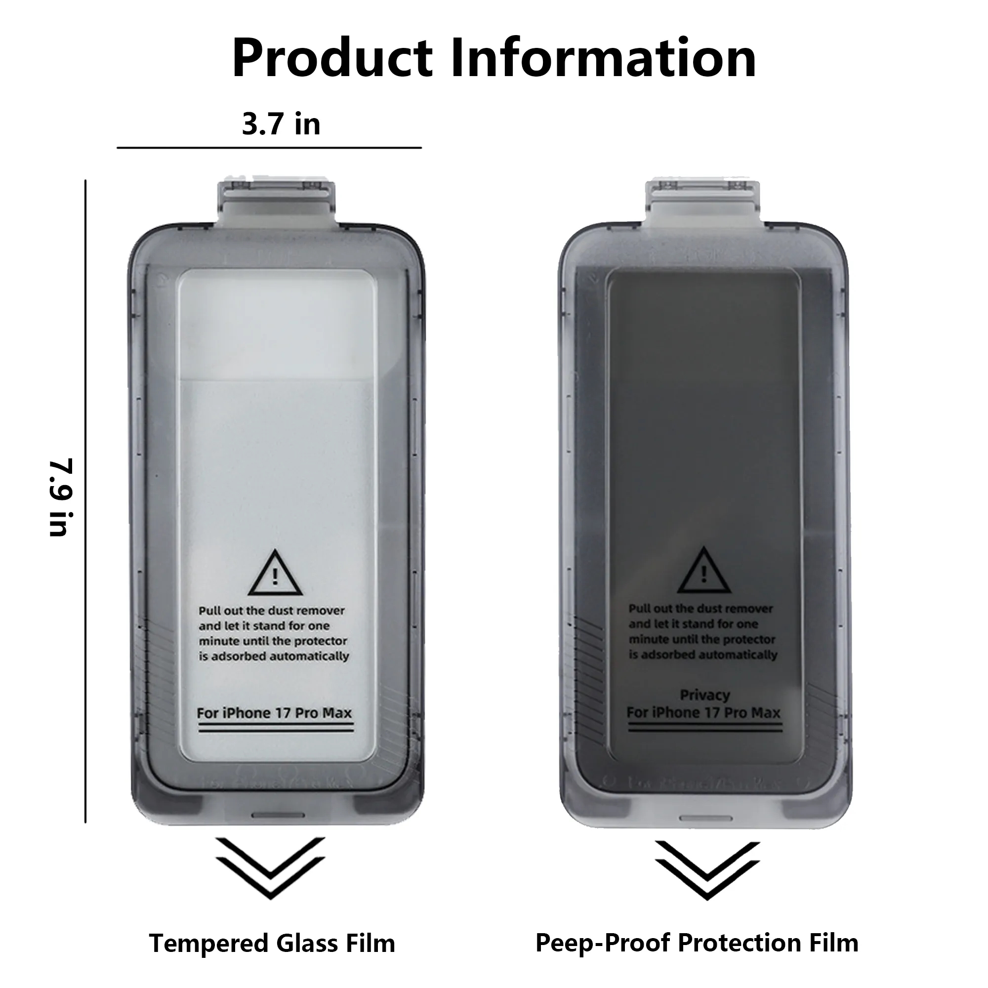 Privacy Tempered Glass Screen Protector With Alignment Frame 6