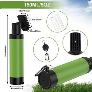 Golf Club Cleaning Brush Water Spray with Spray Bottle Cleaning Tool Golf Cleaner 3