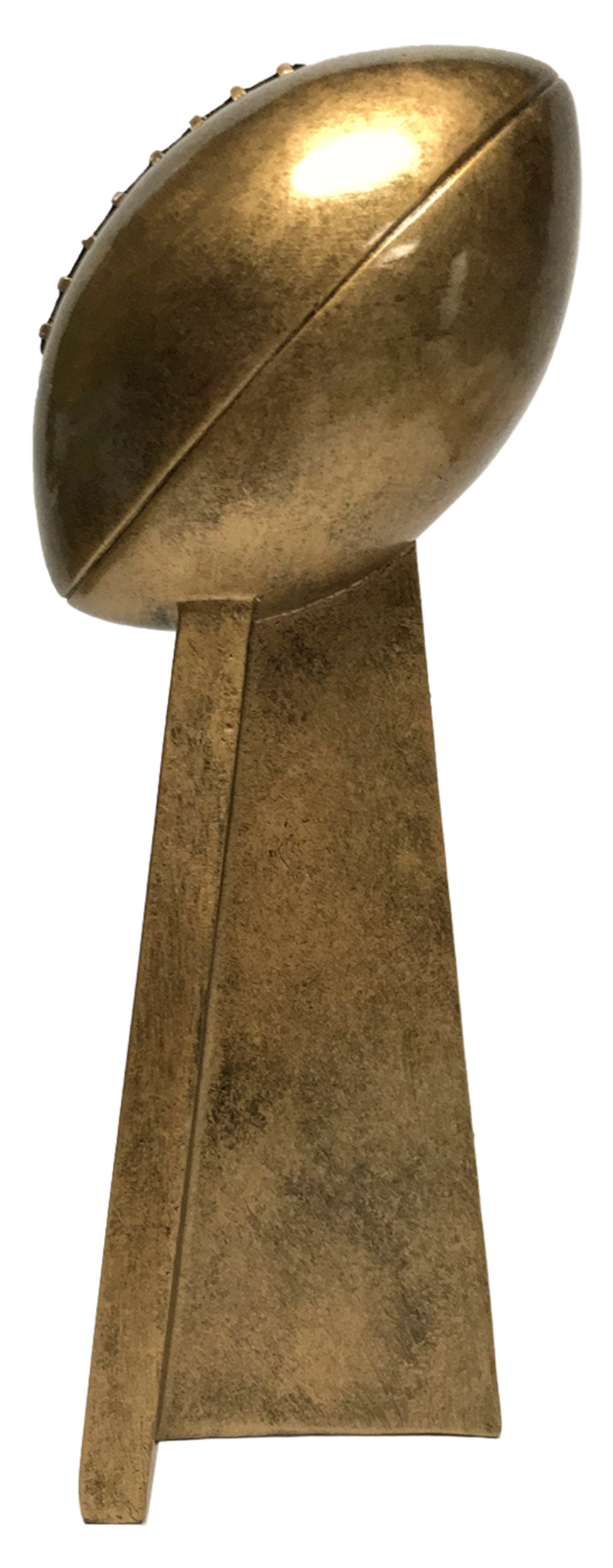 10 1/4" Antique Gold Football Award 20