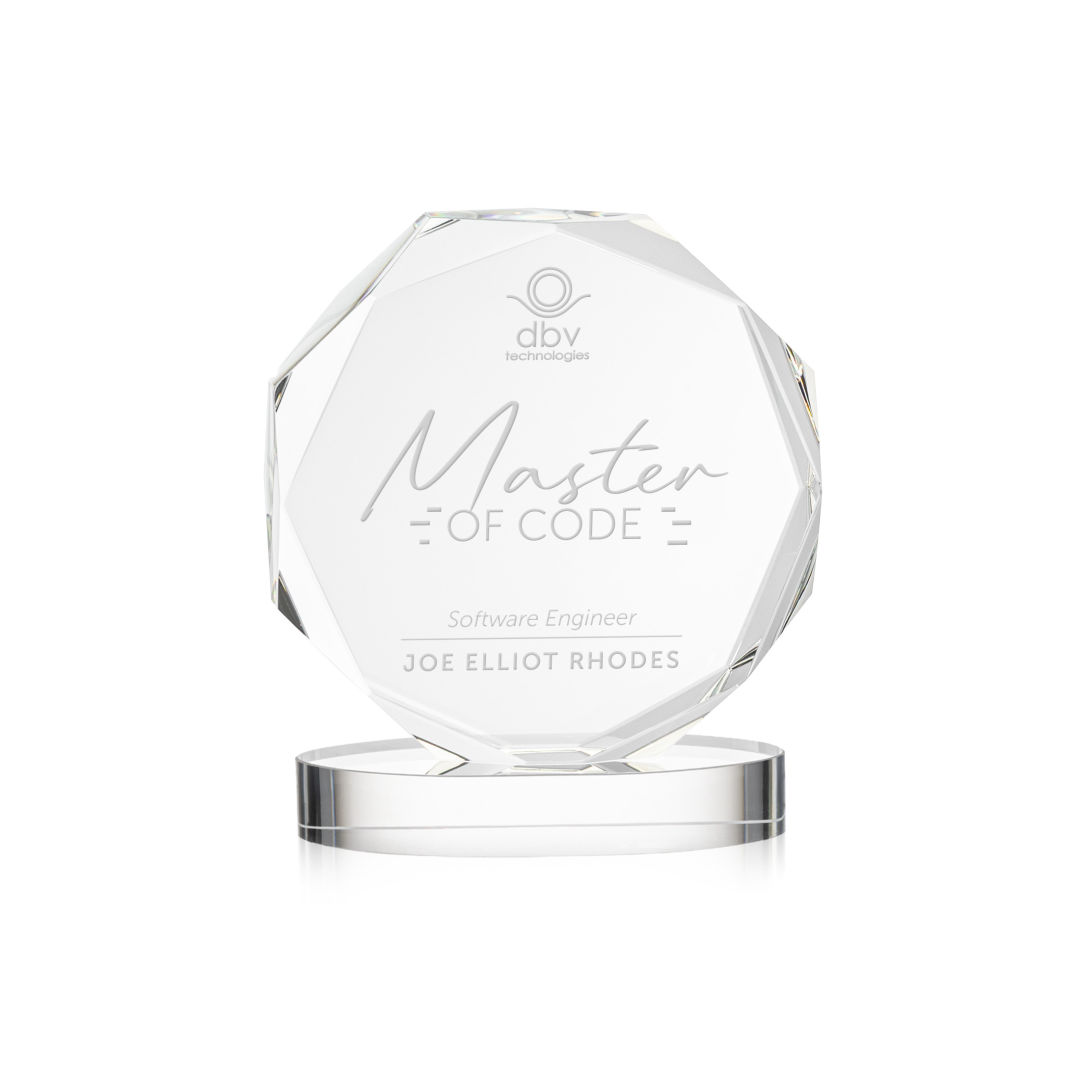 Acadian Award on Alberton Base - Clear