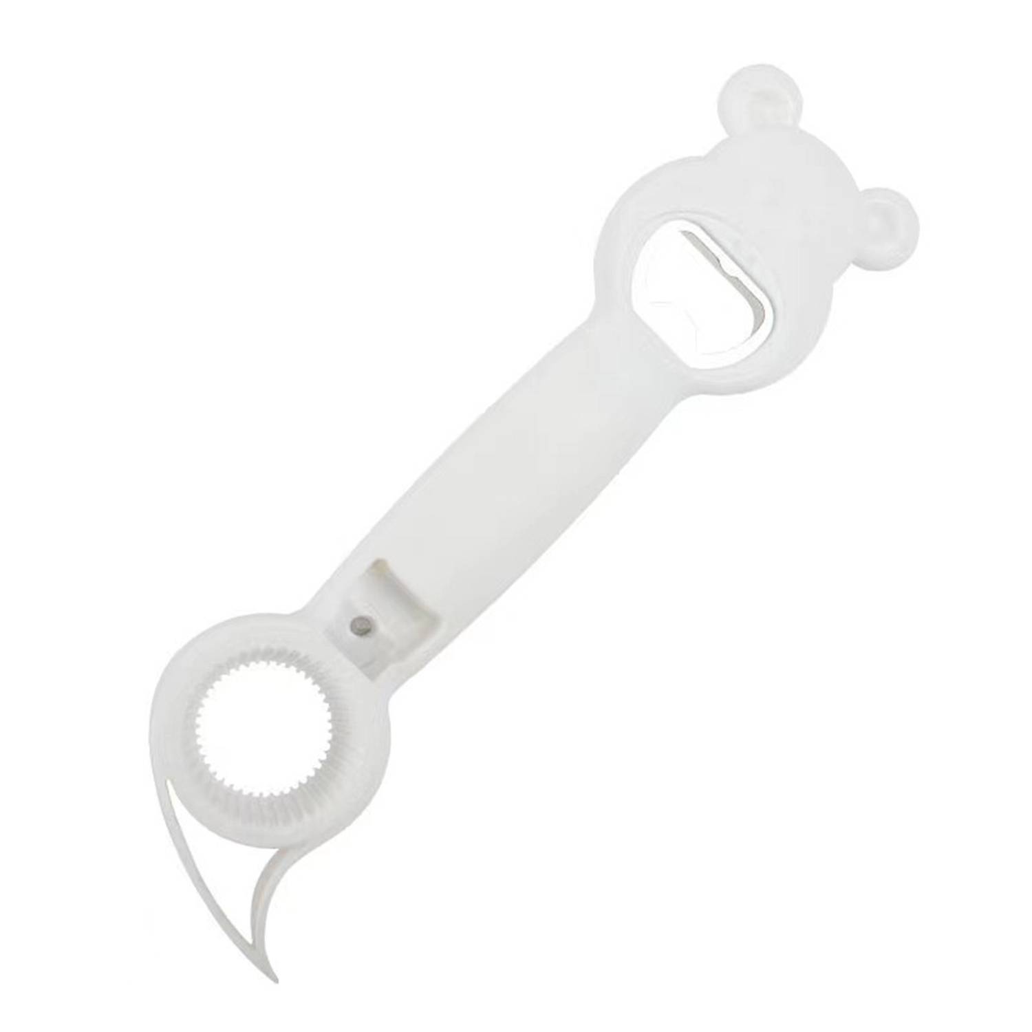 Multi-Use 4-in-1 Bear Non-Slip Labor Saving Bottle Opener, custom kitchen gadget with logo imprint 7