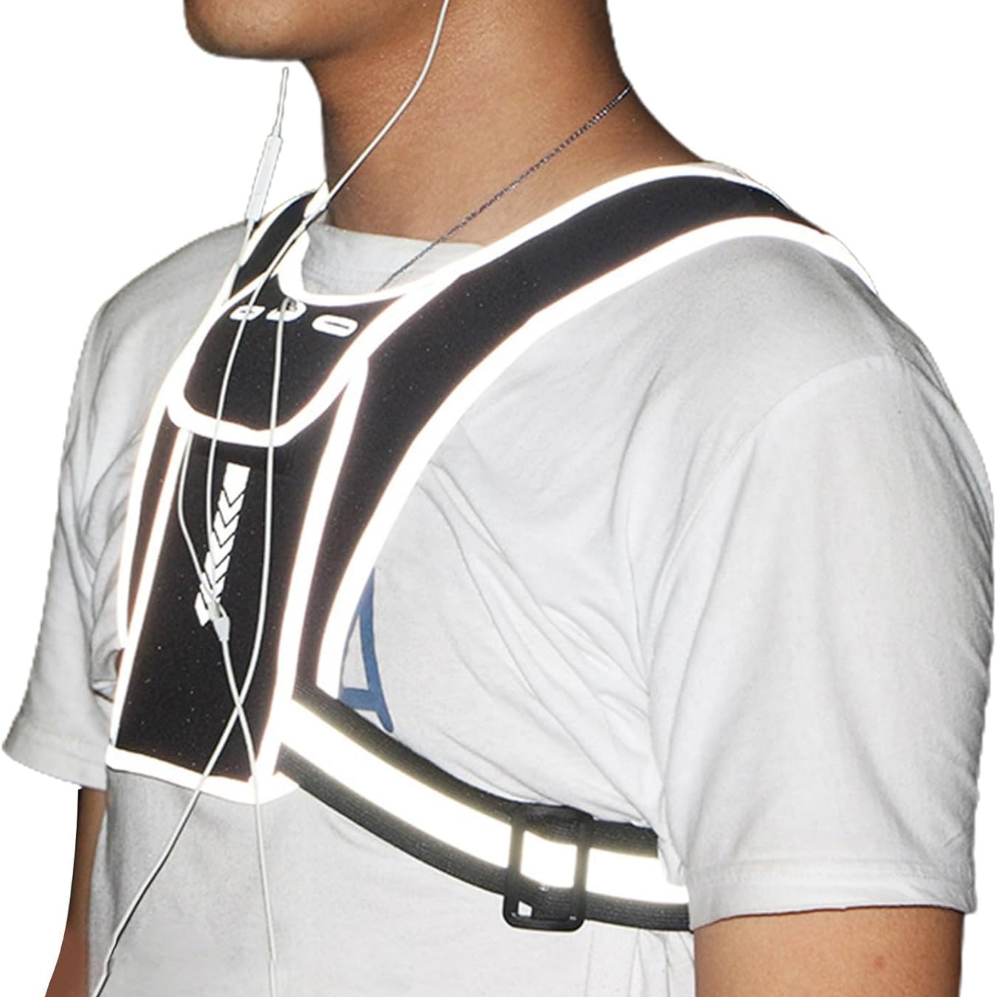 Adjustable Reflective Running Vest 3