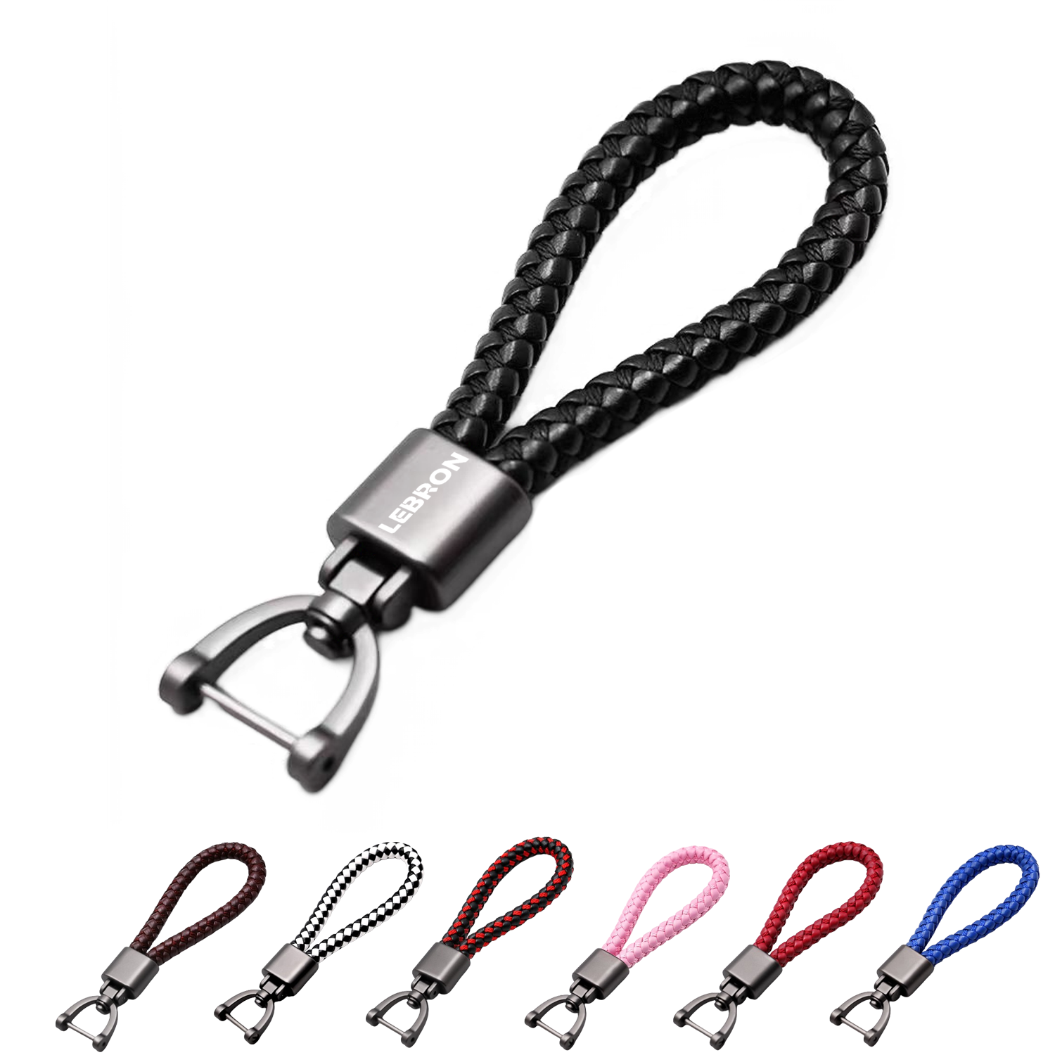Braided Rope Lanyard Key Chain