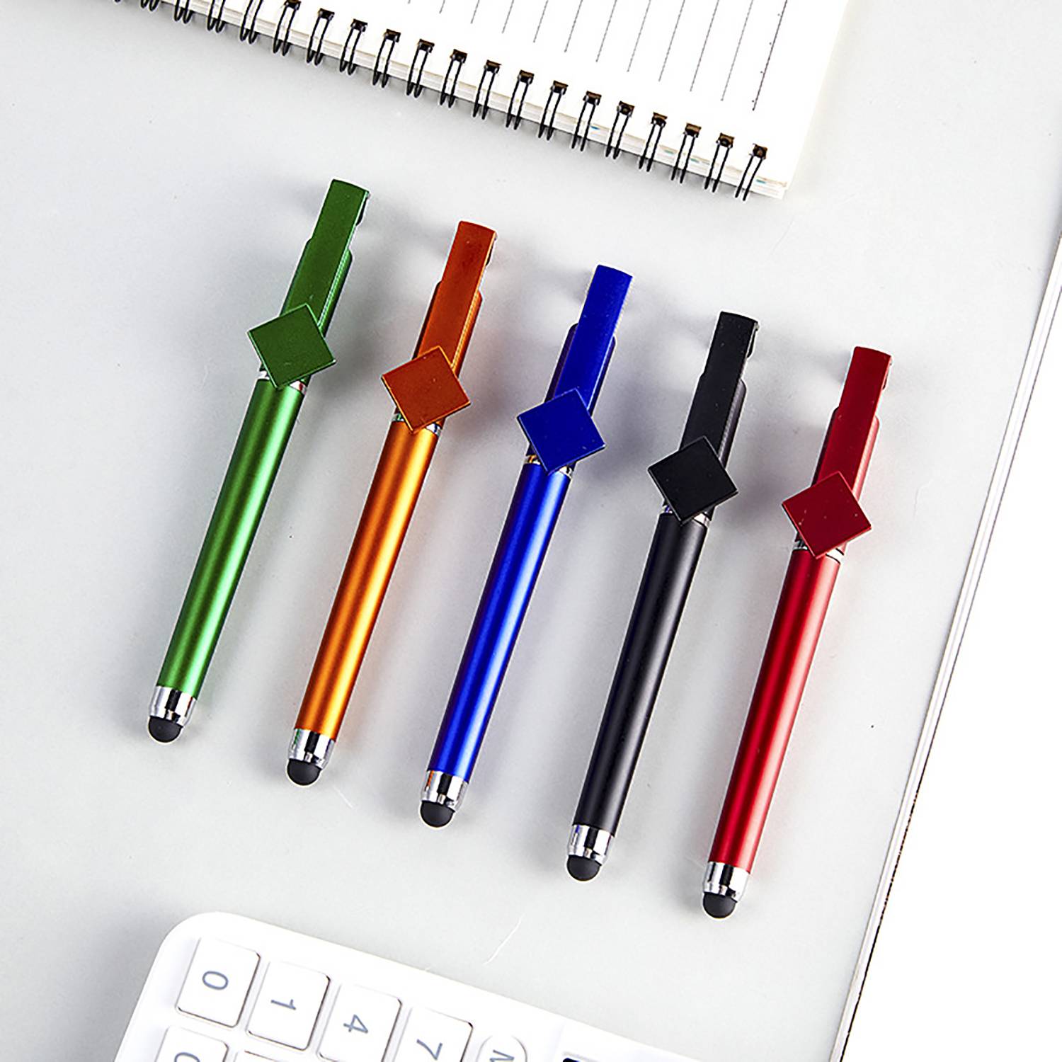 Business Gel Pen with Touchscreen-Compatible Silicone Tip 11