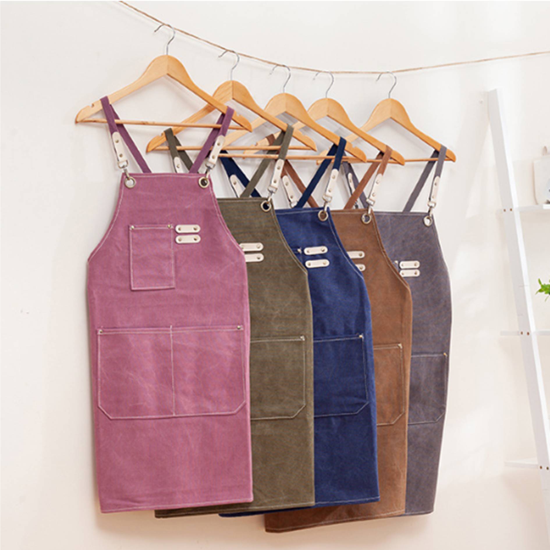 Professional Tool Work Apron For Salon Barber 6