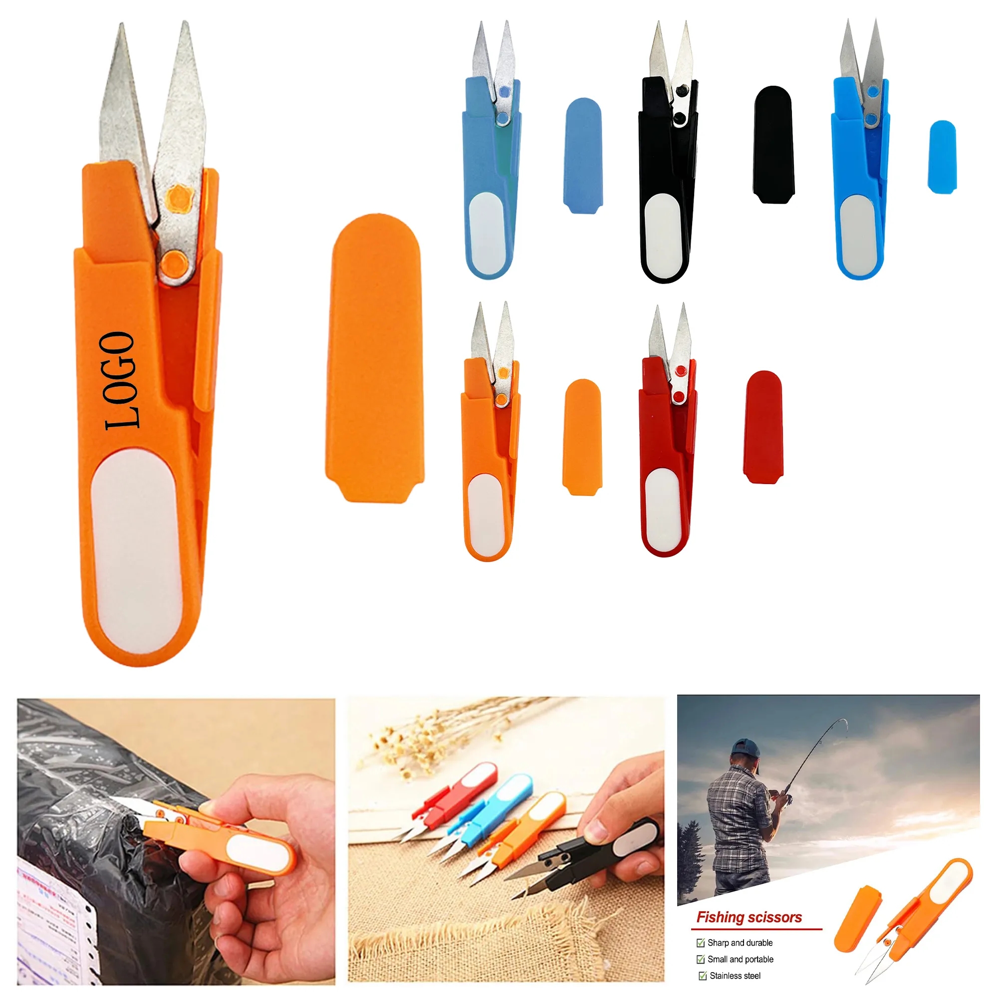 Vibrant Colorful Plastic Scissors 3