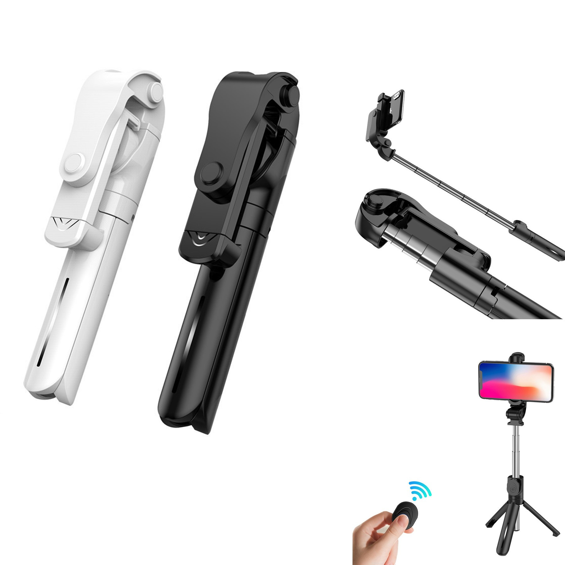 Bluetooth Selfie Stick Tripod 2