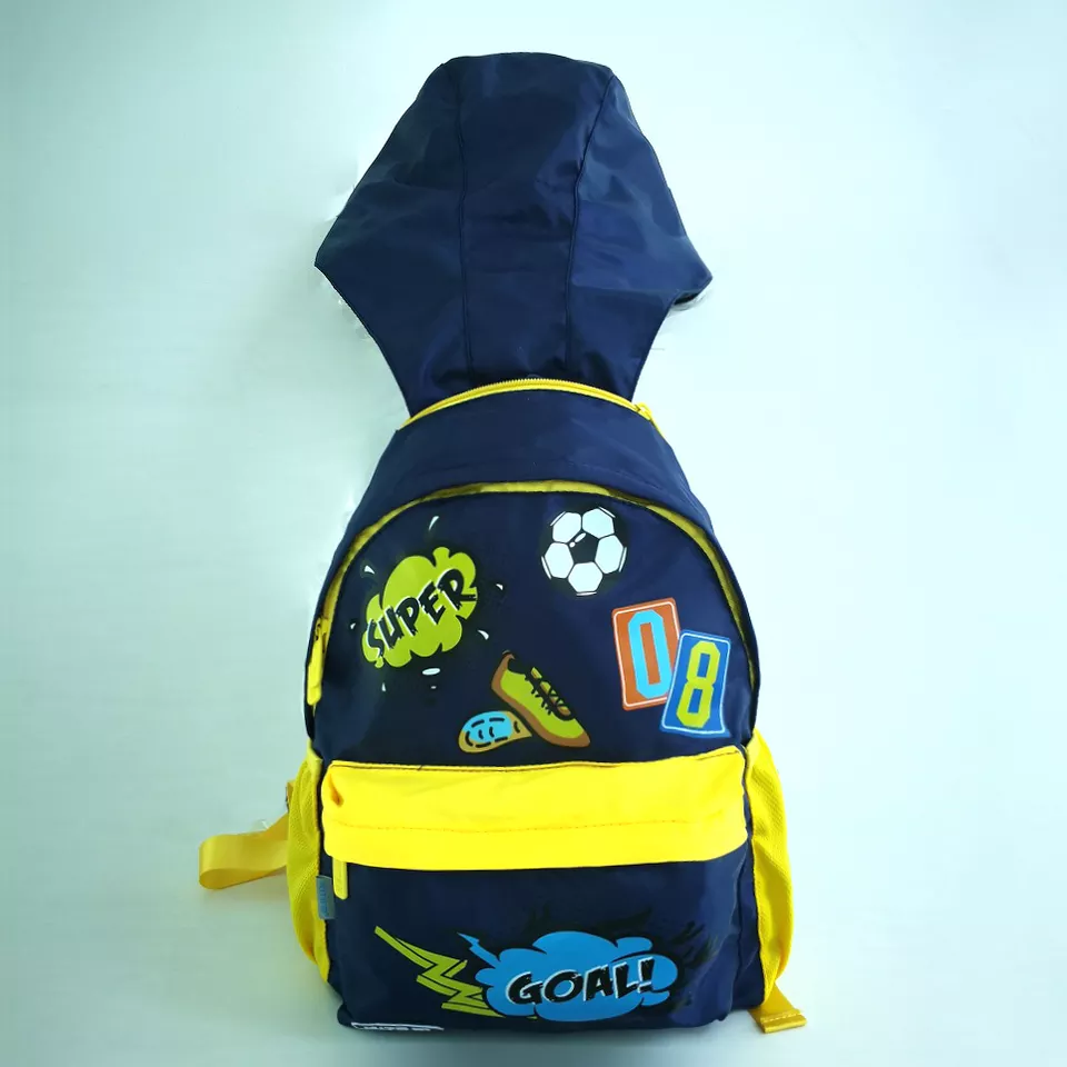 School Backpack with Hat 3