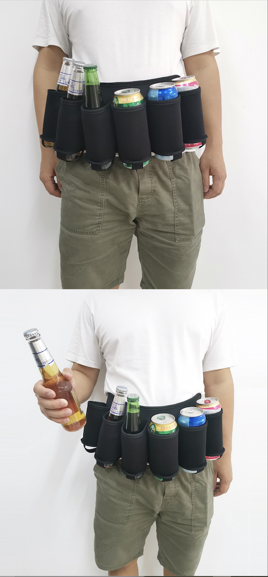 6 pack beer belts 3