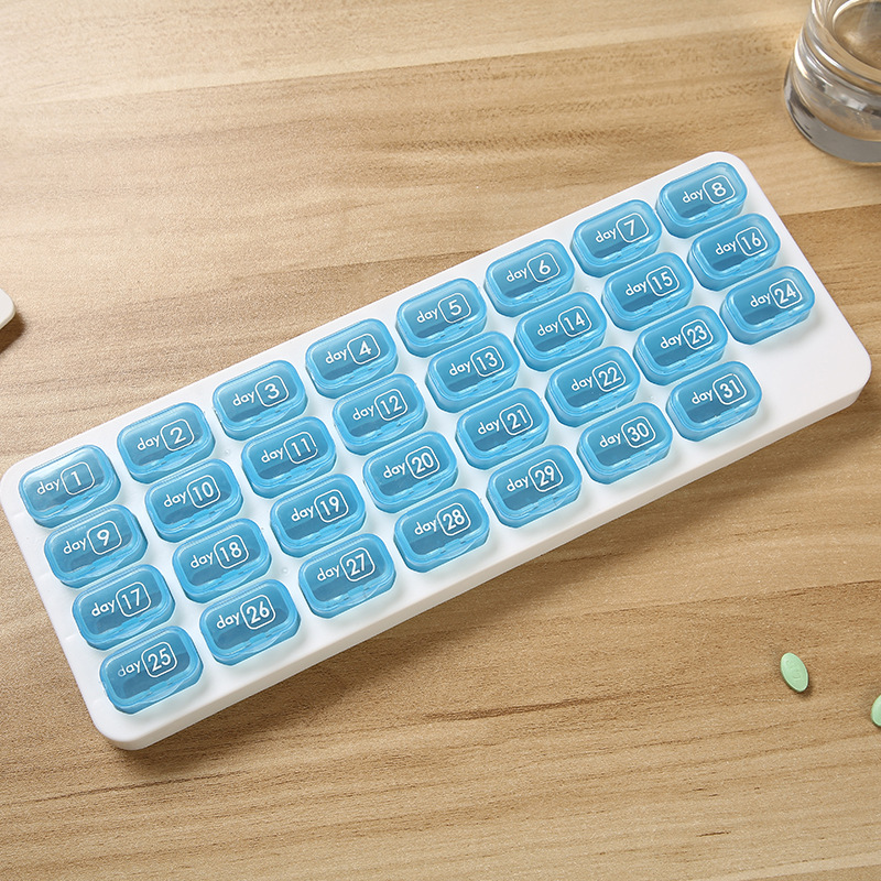 31 Compartments Monthly Pill Organizer 3