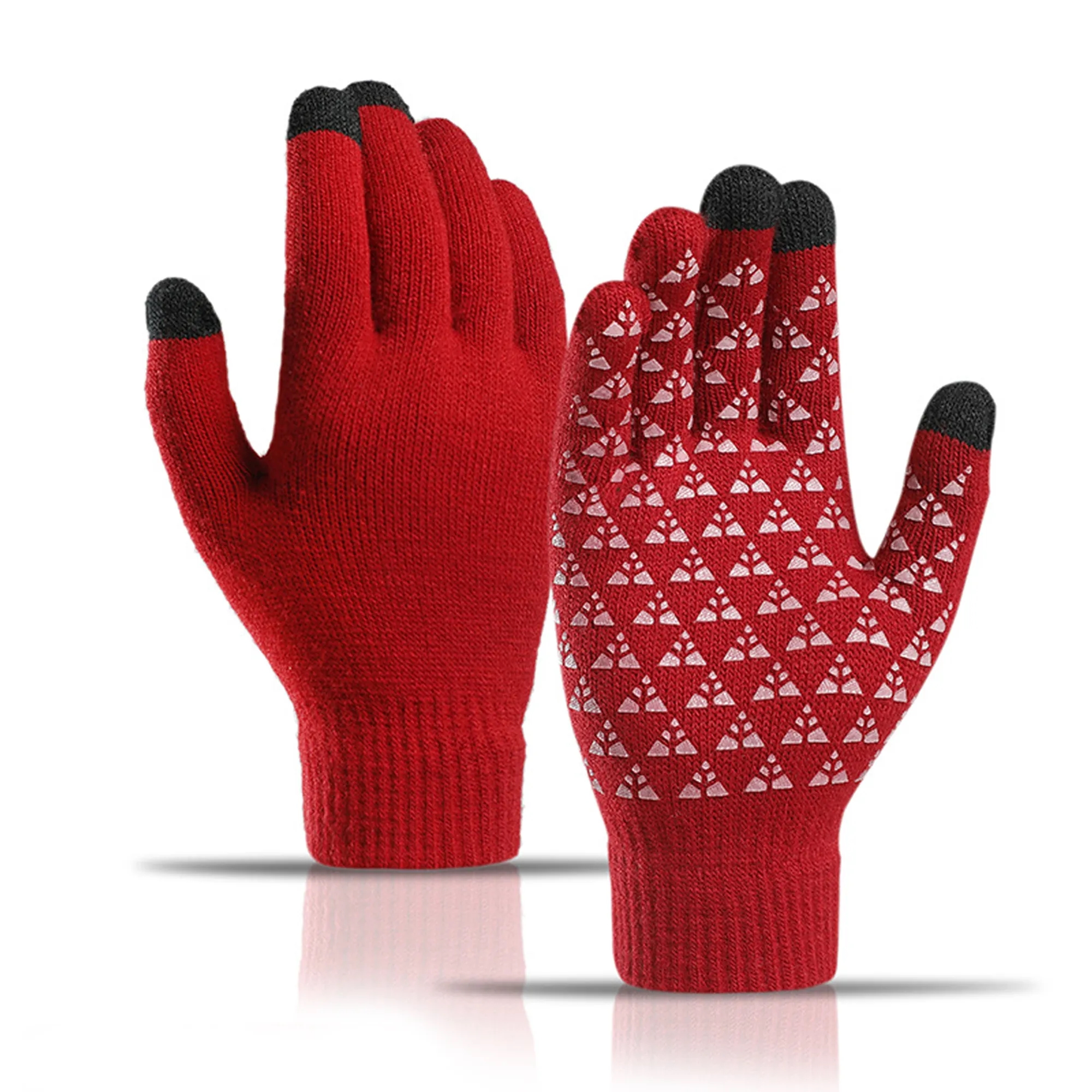 Non-Slip Warmth Gloves W/ 3 Finger Touch 3