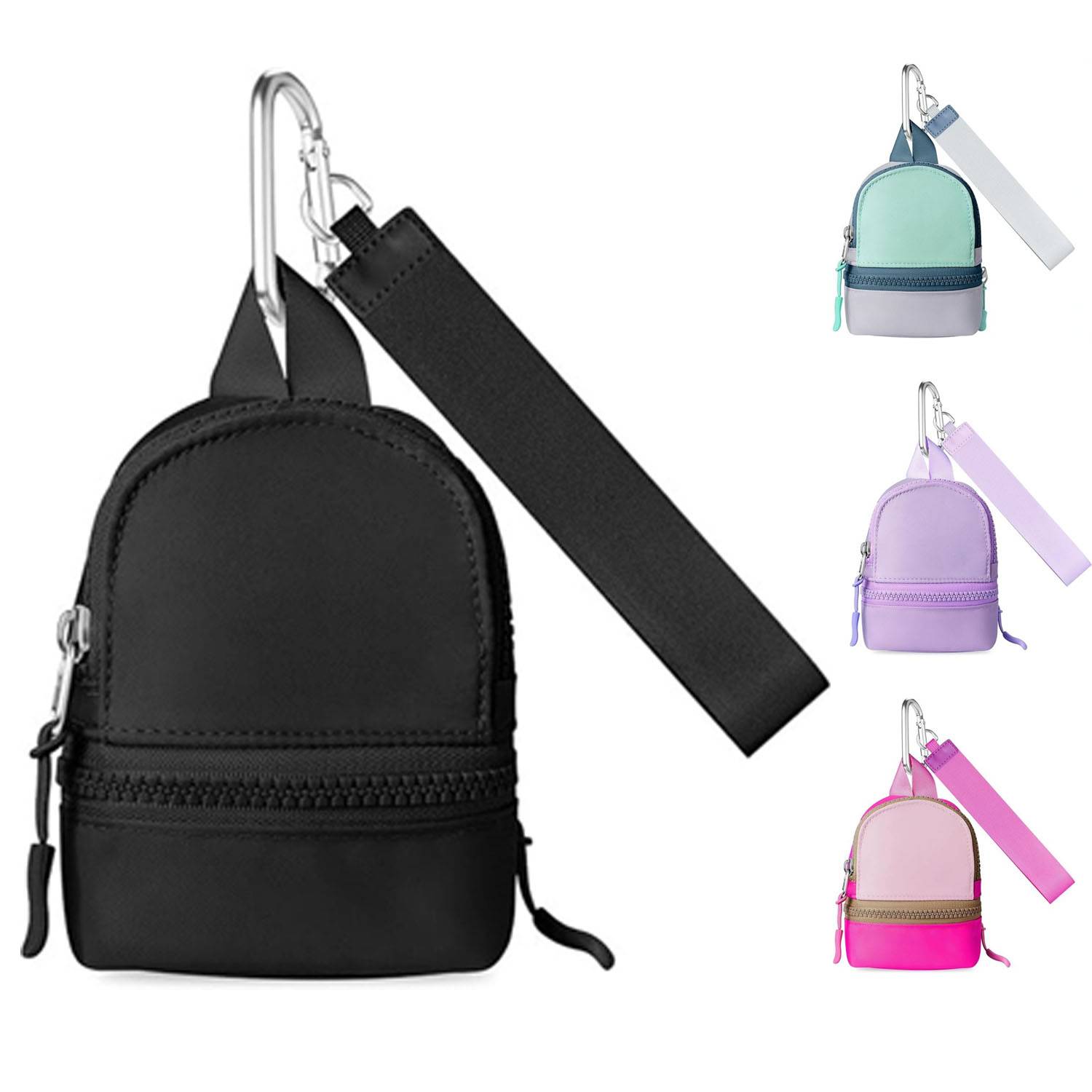 Mini Backpack Shaped Keychain Pouch 4