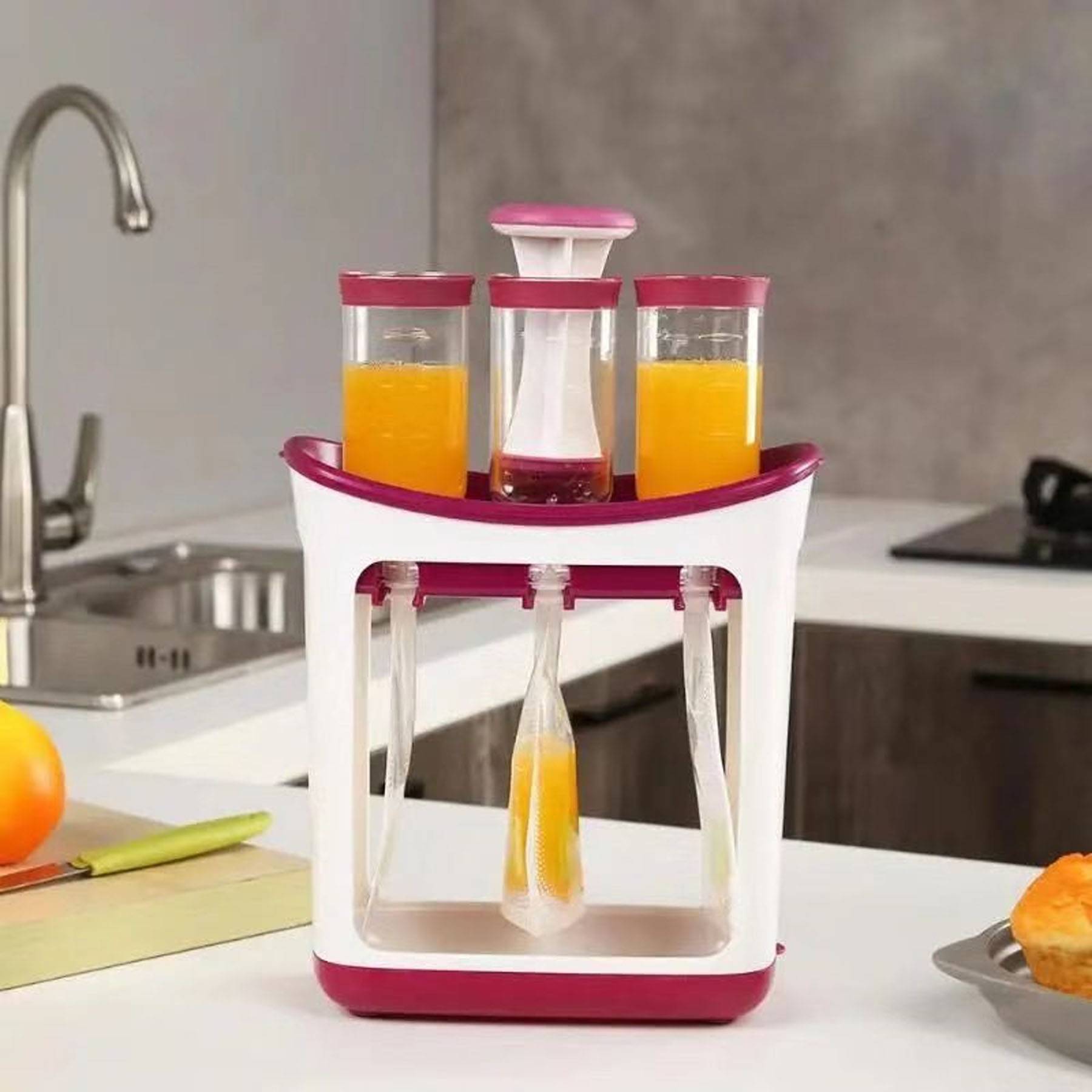 Squeeze Station for Homemade Baby Food 11
