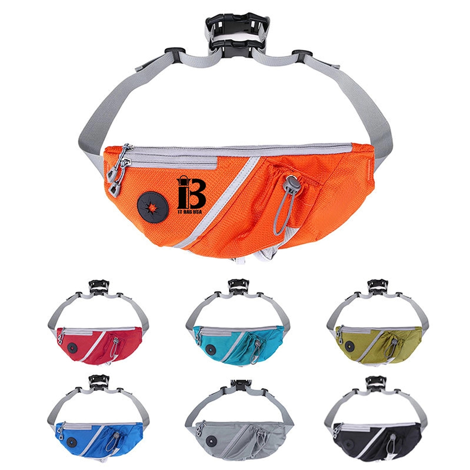 Dog Pull-free Sports Waist Bag Pockets 2