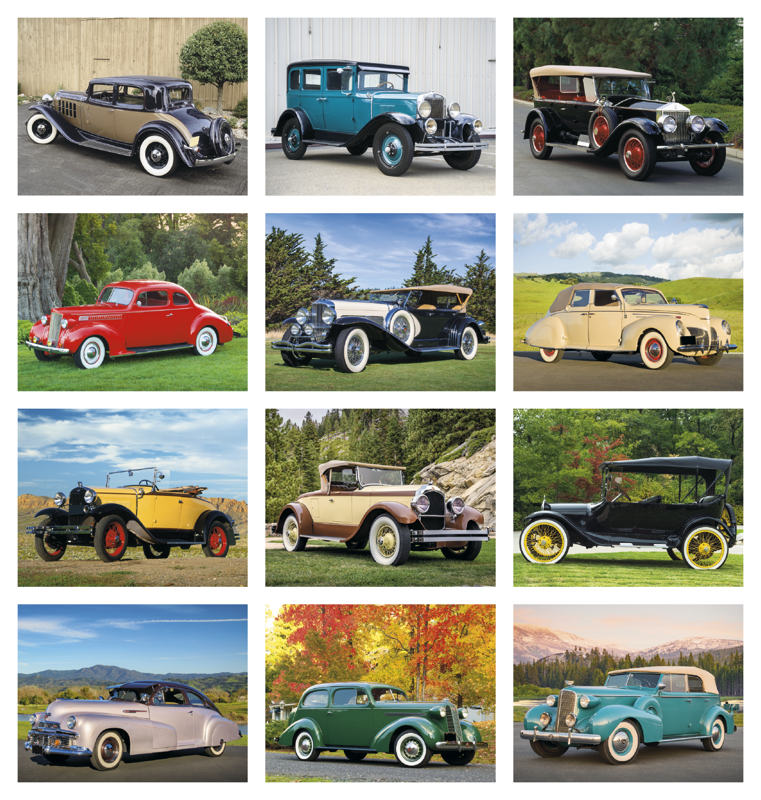 Good Value™ Antique Autos - Spiral Calendar 36