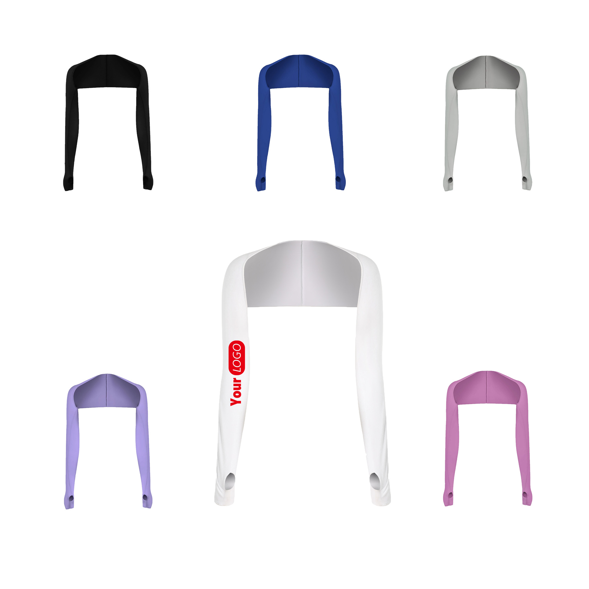 Quick-Dry Golf Sleeve Sun Guard Unisex Design 5