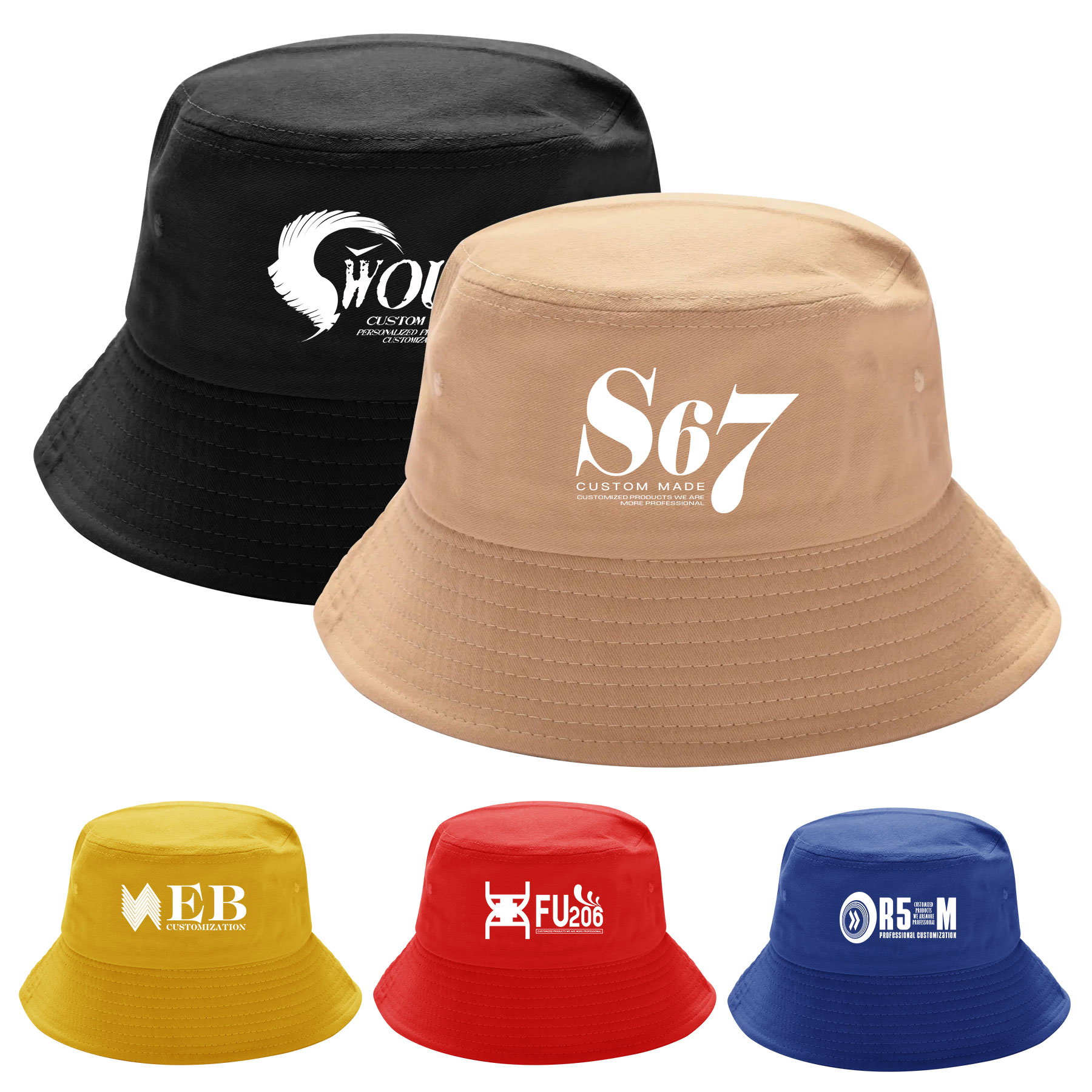 Poly Cotton Bucket Hat 2