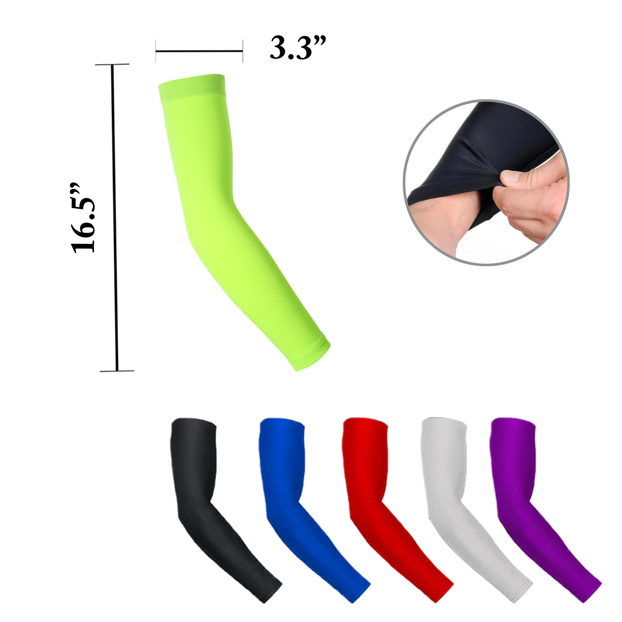 Outdoor Basketball Elbow Arm Sleeve Fitness Gear 6